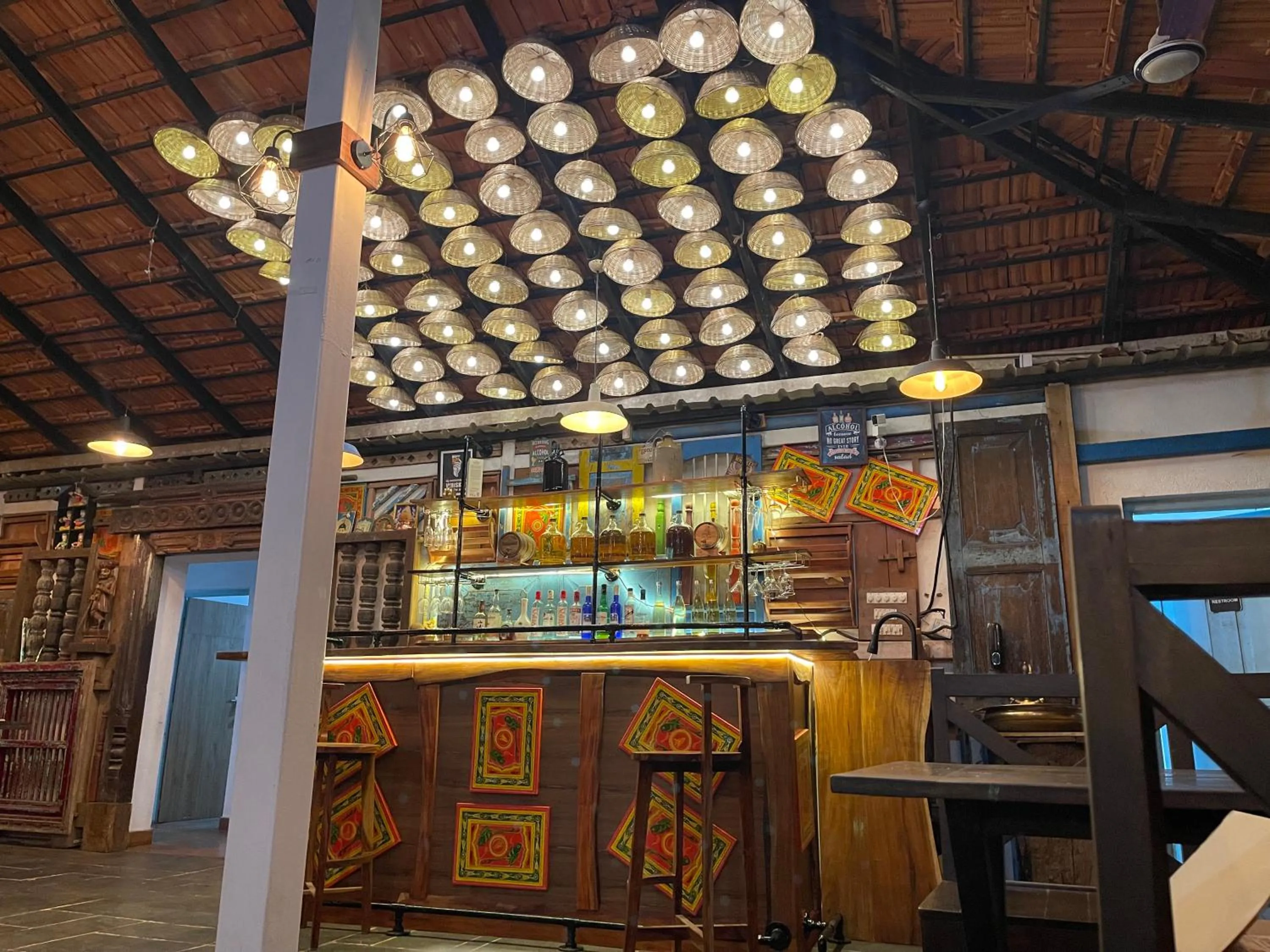 Lounge or bar in Porsu