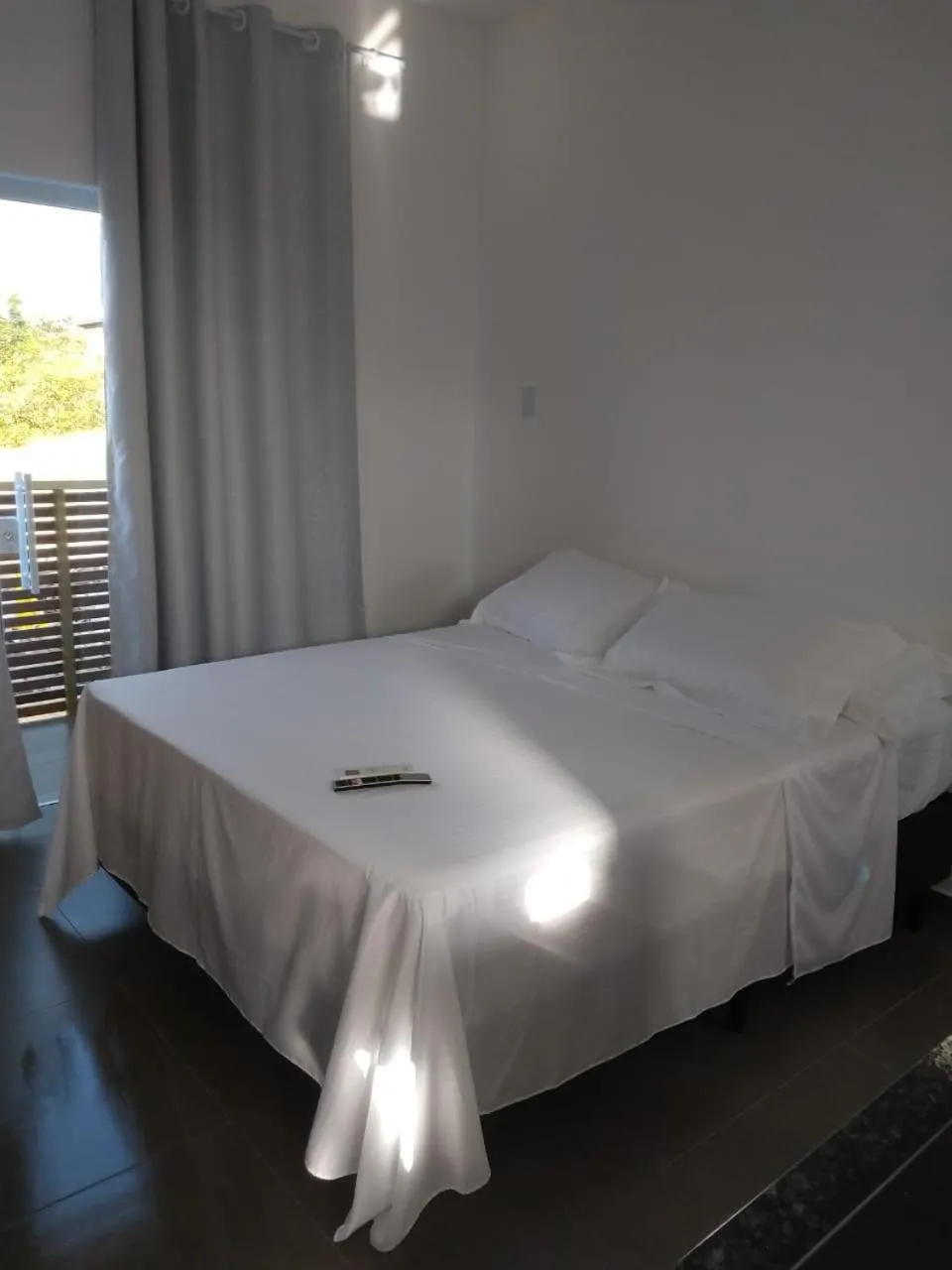 Bed in Pousada Suítes do Rosa