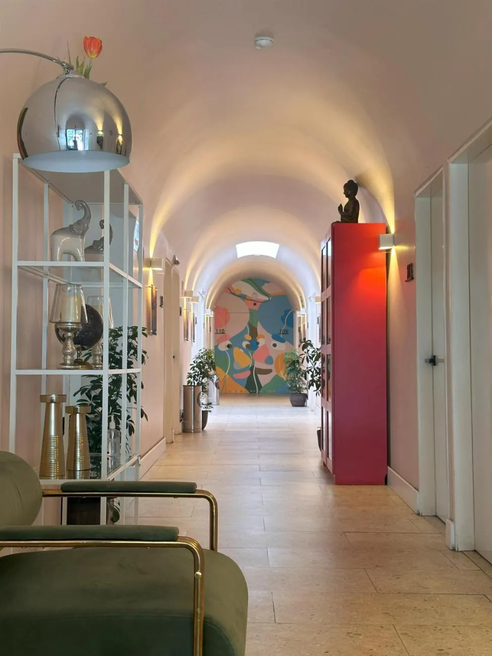 Decorative detail in INTJ Hotel