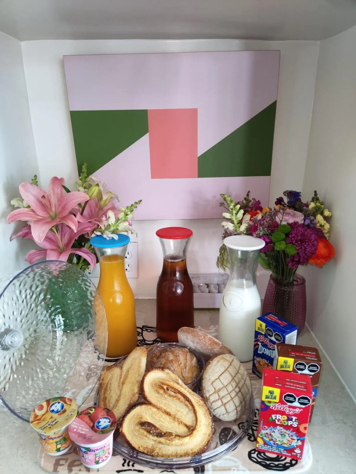 Continental breakfast in INTJ Hotel