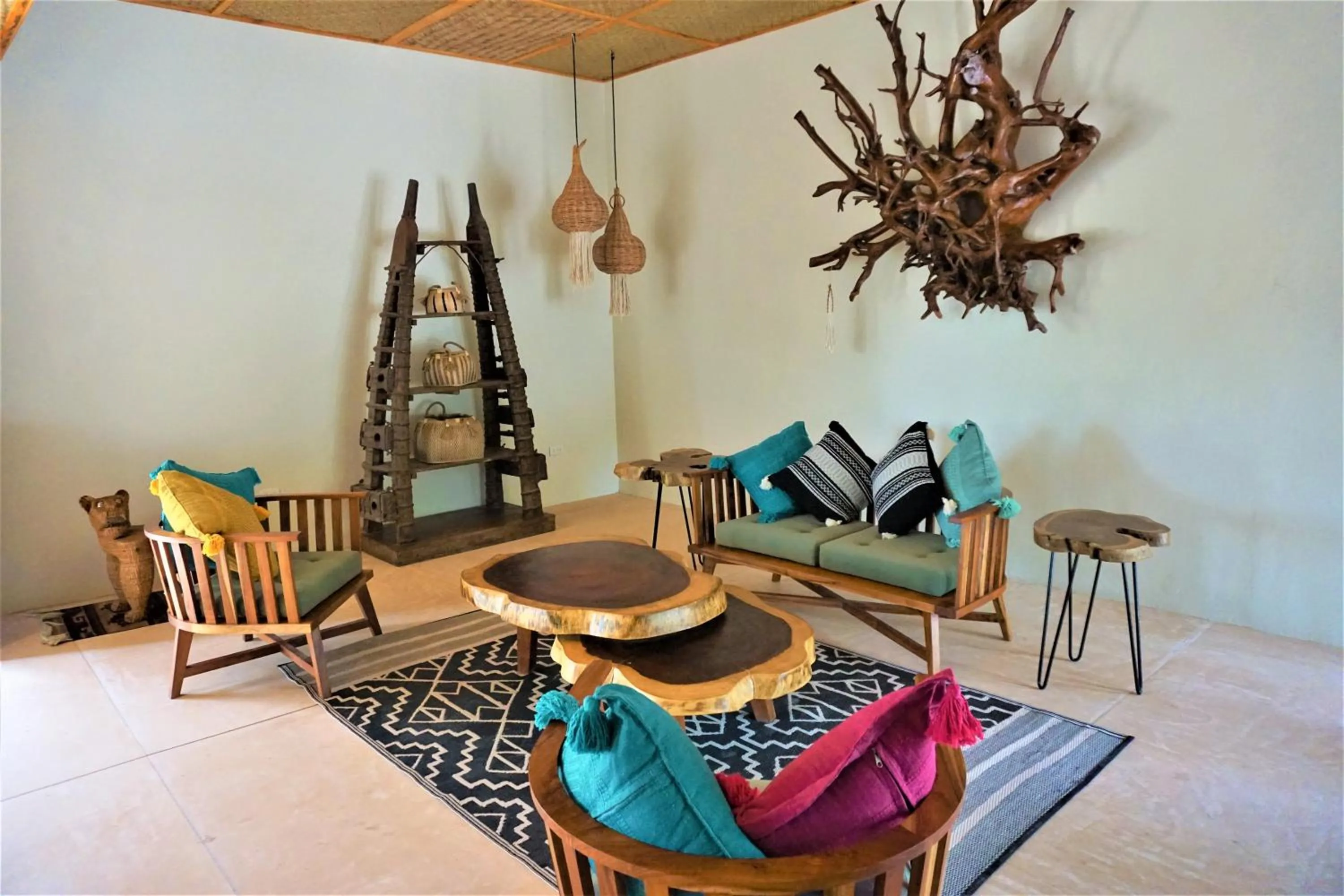 Living room in Hotel Boutique La Puerta Azul Beachfront - Adults Only
