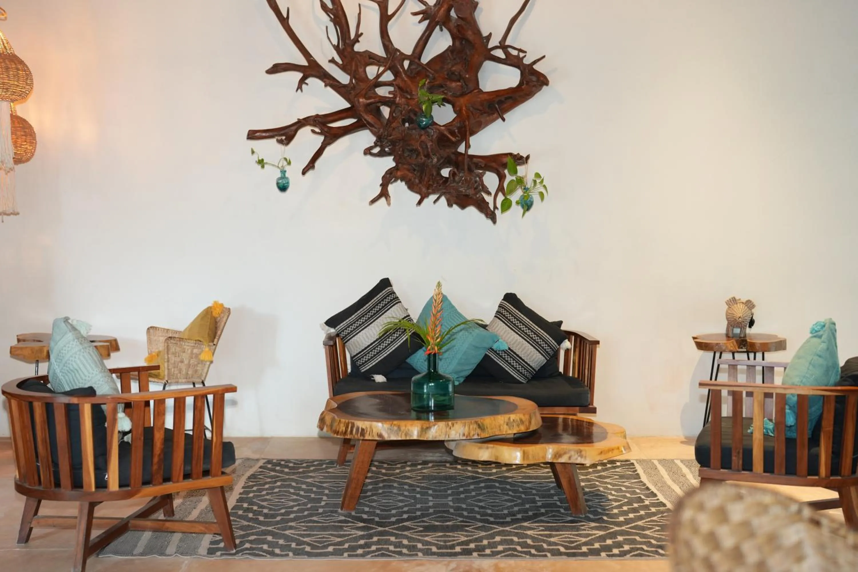 Lobby or reception in Hotel Boutique La Puerta Azul Beachfront - Adults Only
