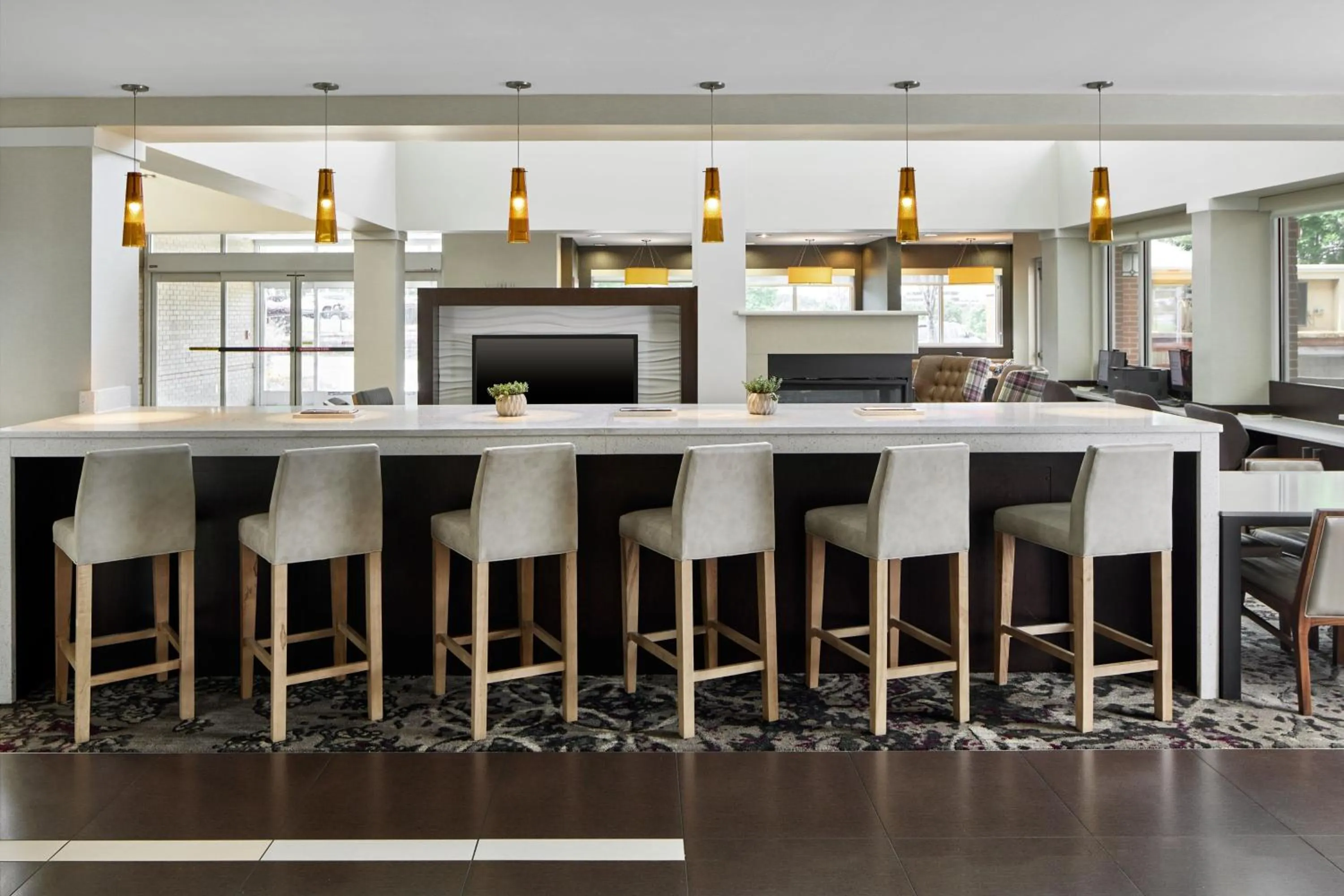 Lobby or reception in Residence Inn Atlanta NE/Duluth Sugarloaf