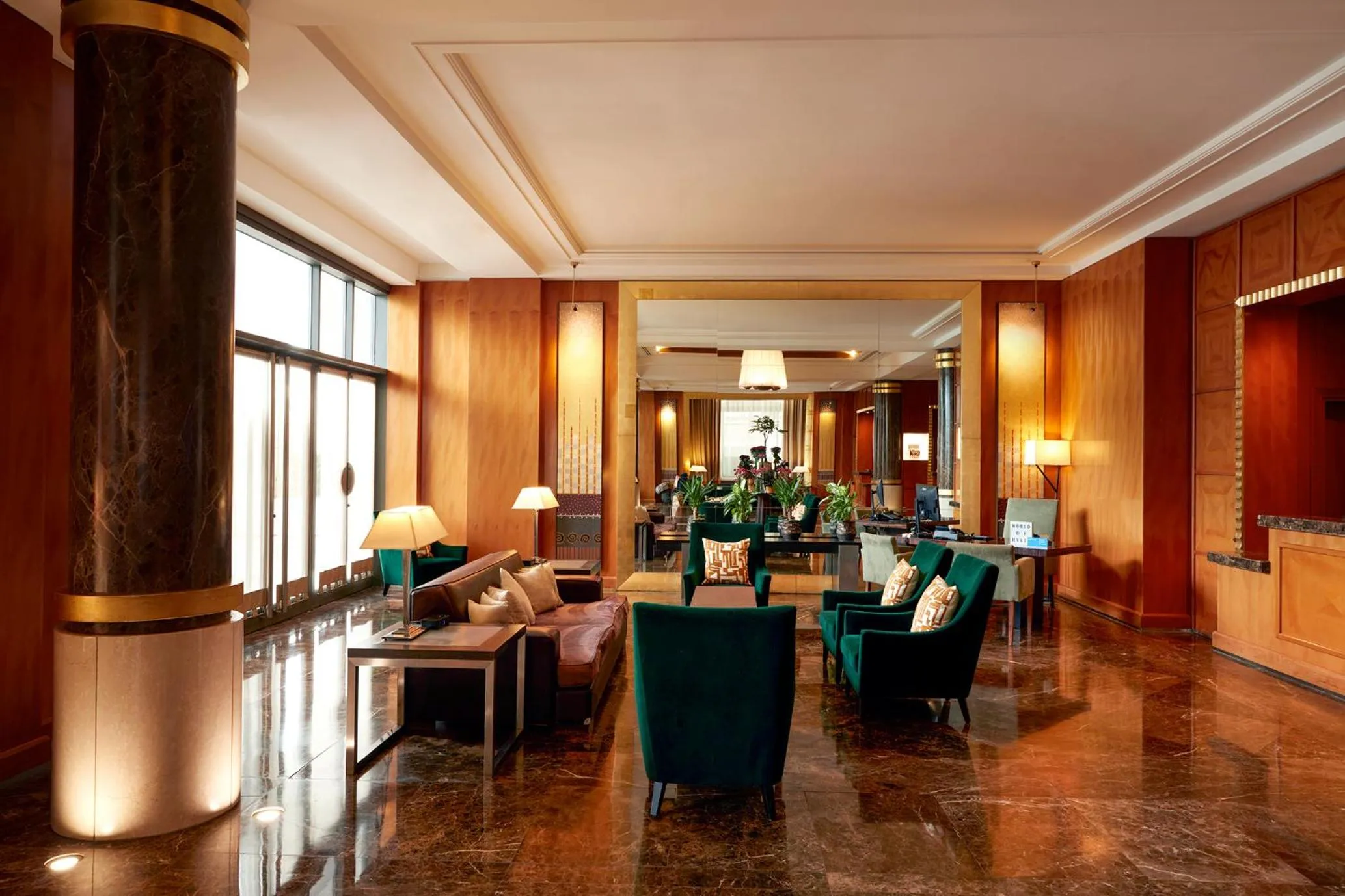 Lobby or reception in Hyatt Regency Nice Palais de la Méditerranée