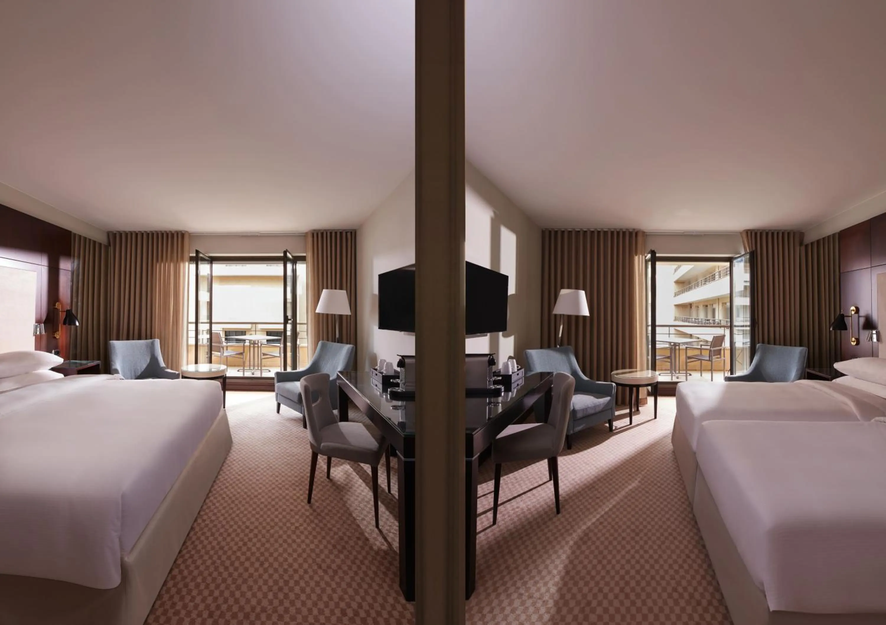 Photo of the whole room, Bed in Hyatt Regency Nice Palais de la Méditerranée