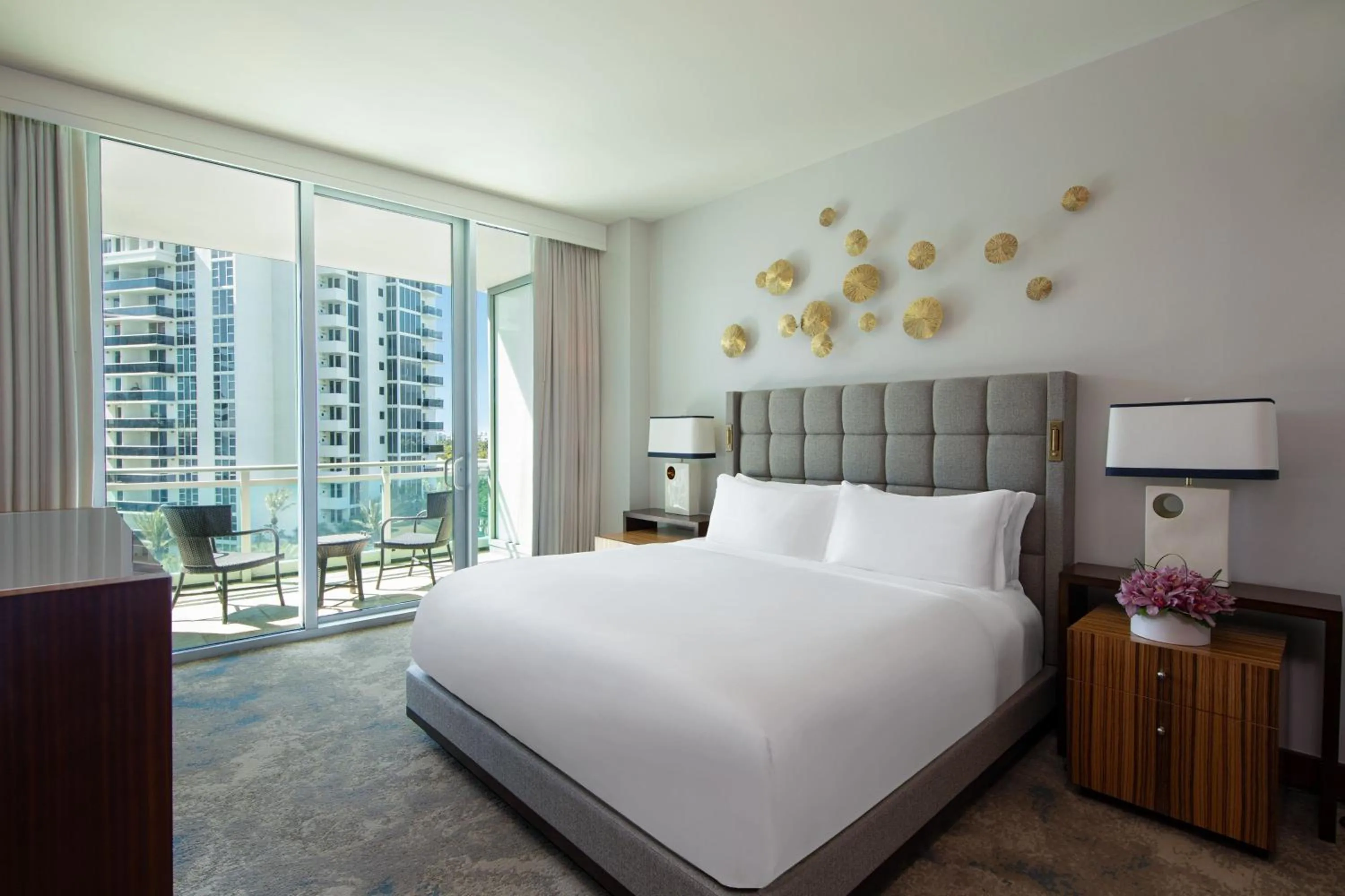 Photo of the whole room, Bed in The Ritz-Carlton Bal Harbour, Miami