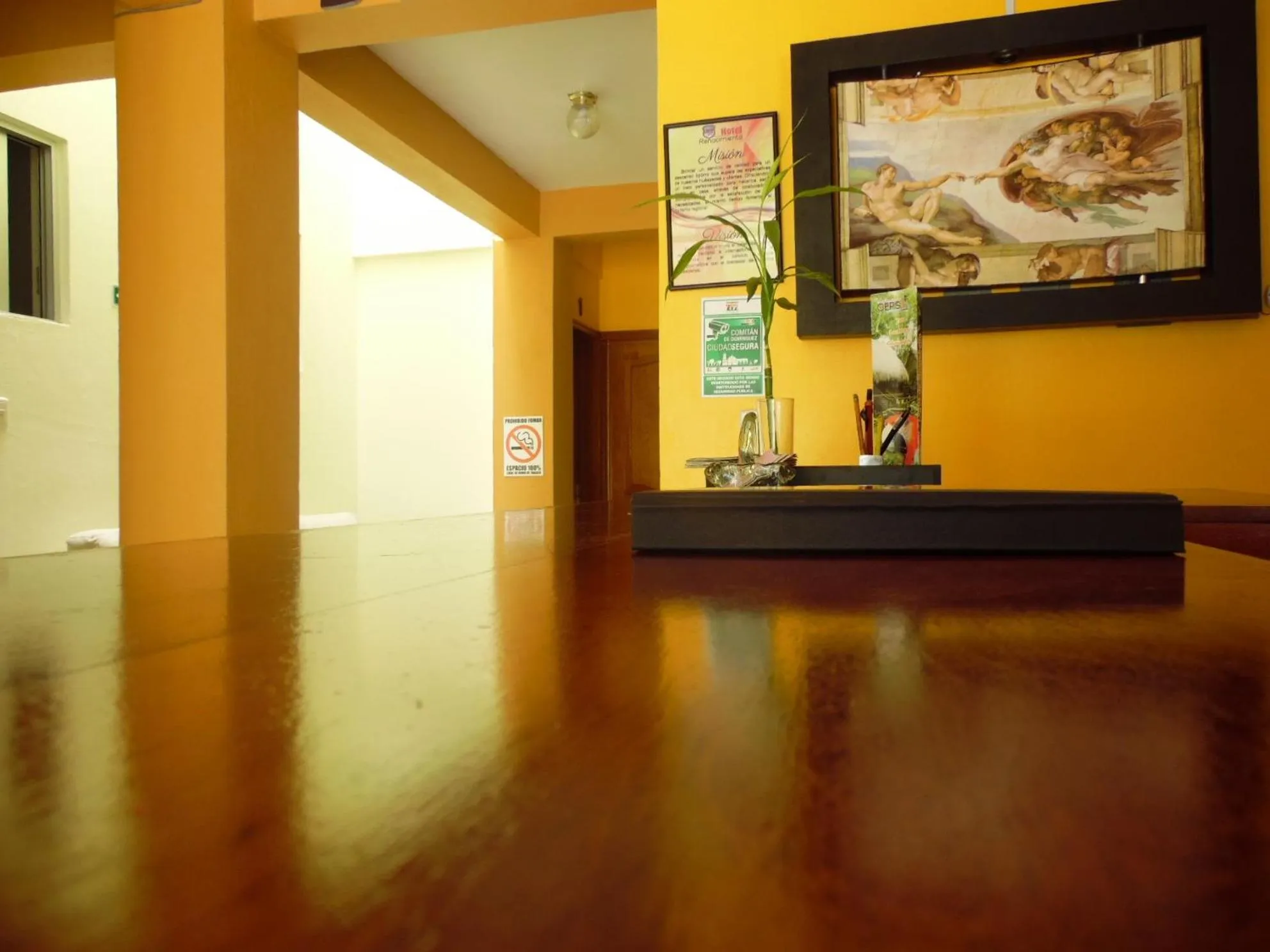 On site in Hotel Renacimiento