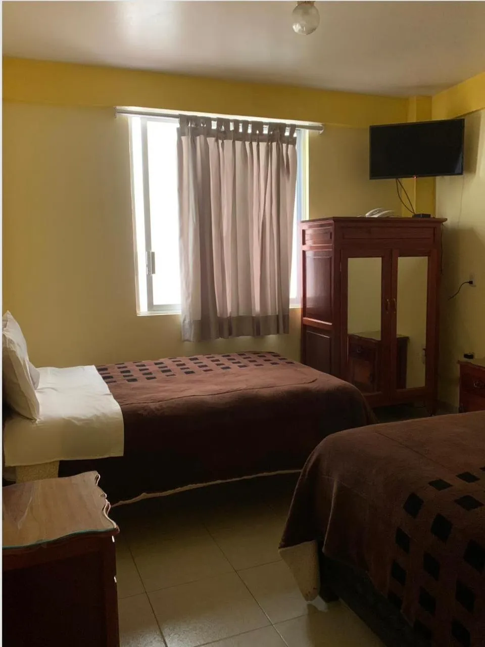 Bed in Hotel Renacimiento