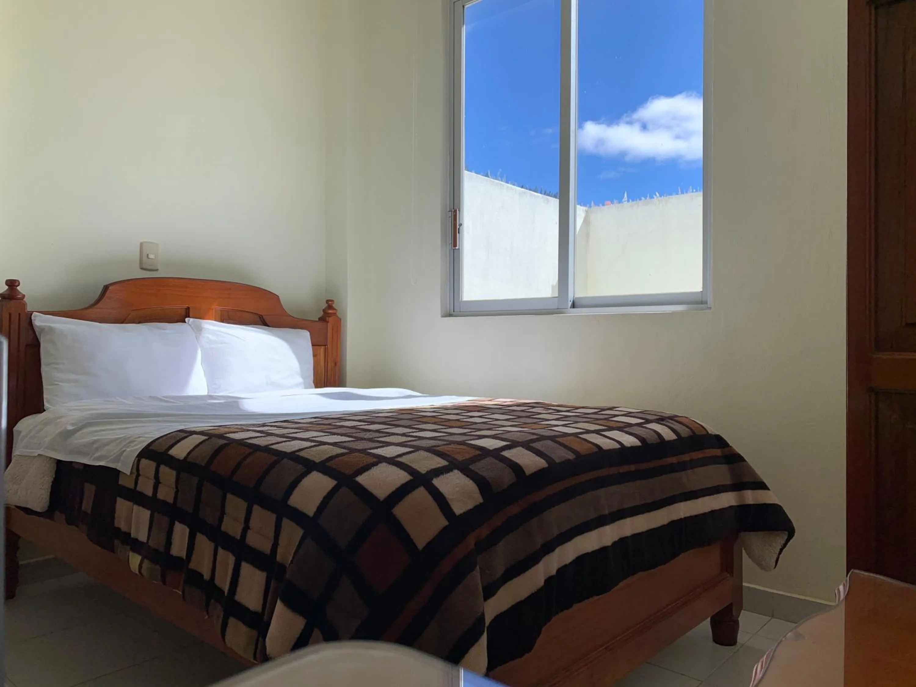 Bed in Hotel Renacimiento