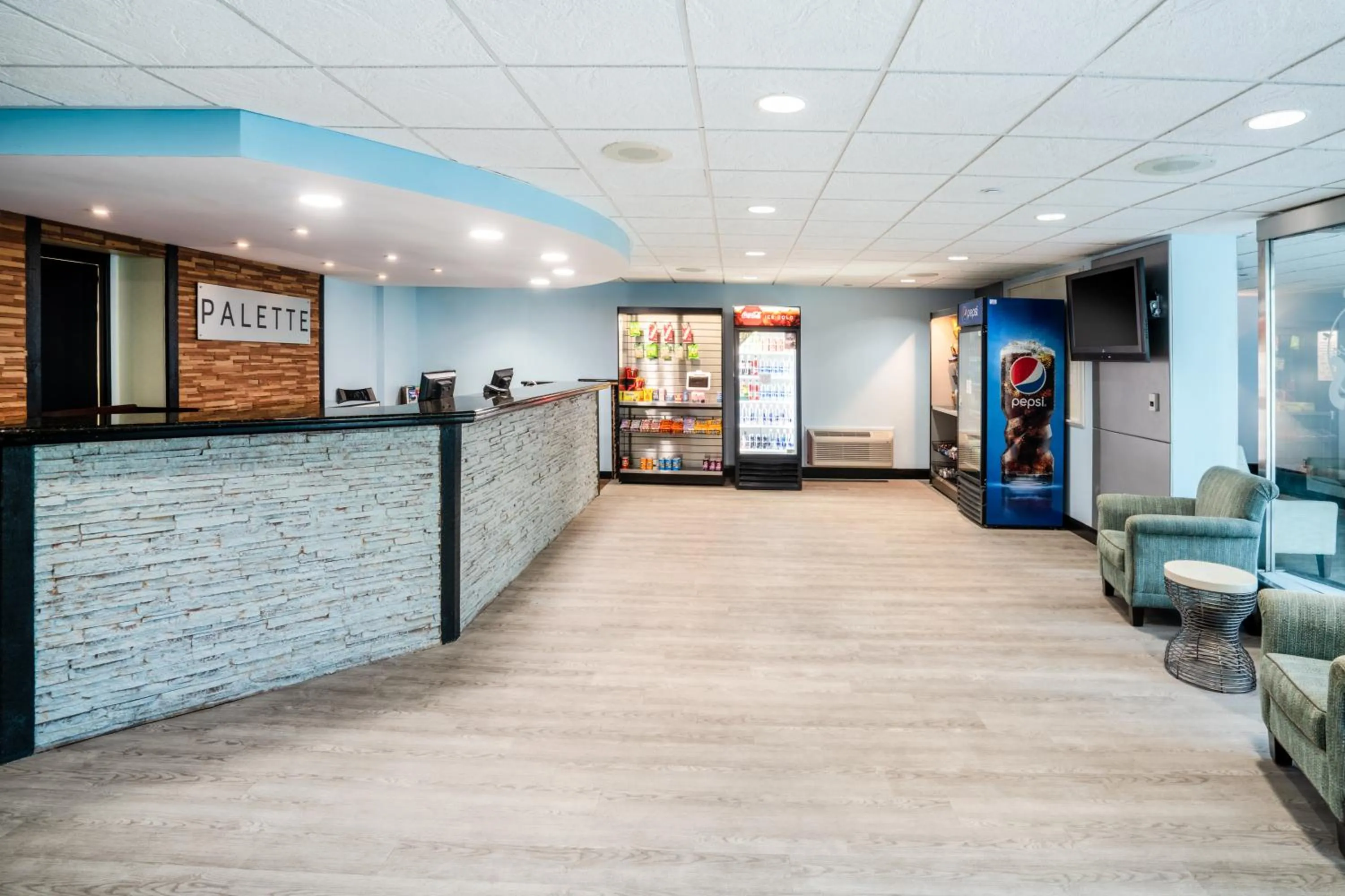 Lobby or reception in Palette Resort Myrtle Beach
