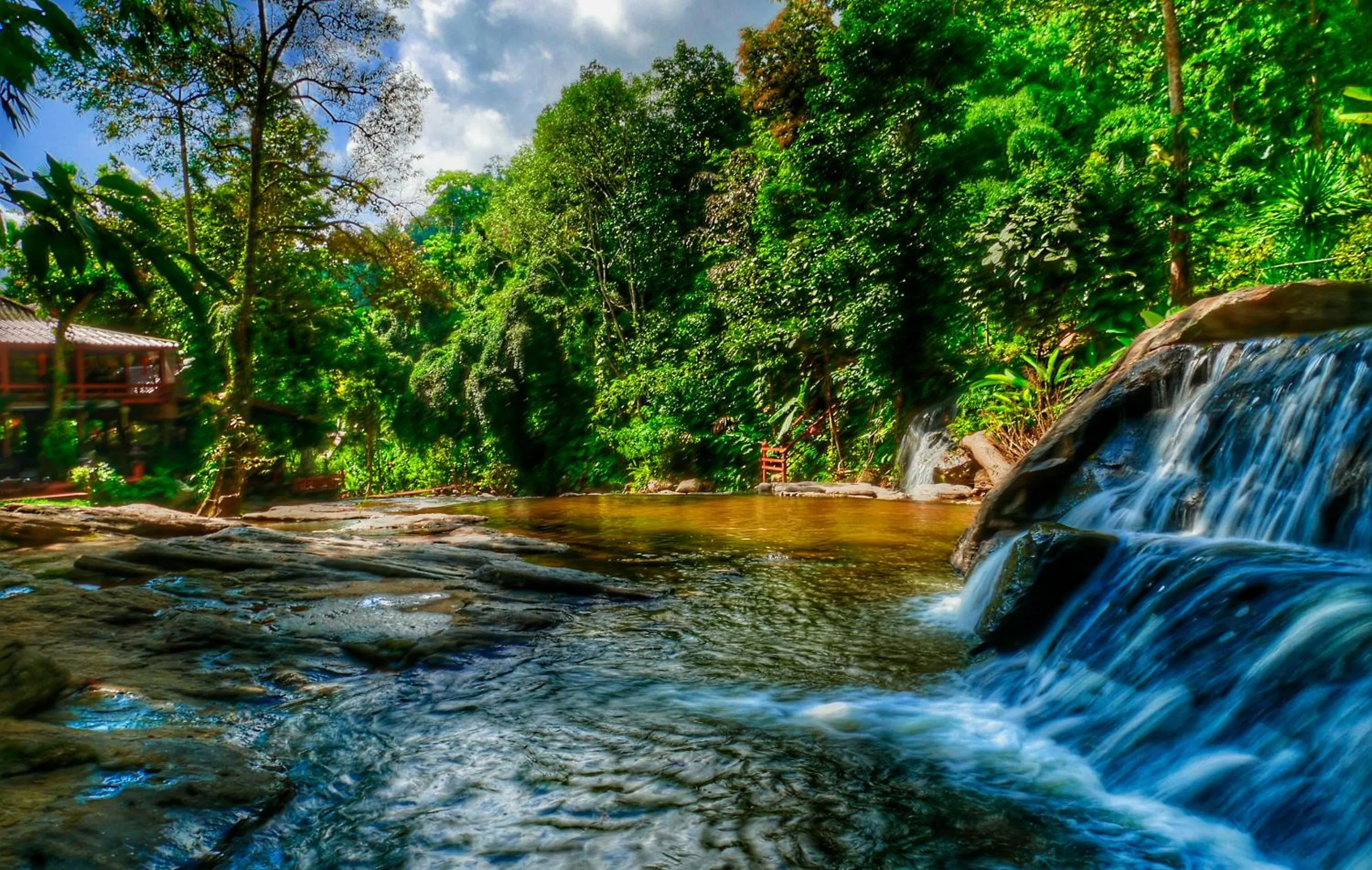 Restaurant/places to eat in Sukantara Cascade Resort and Spa