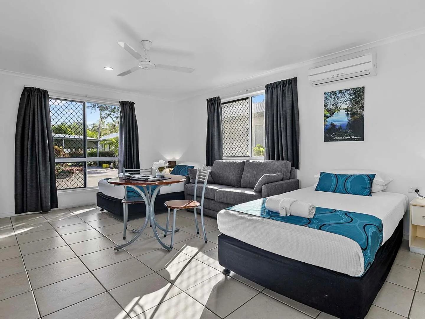 Bed in Queens Beach Tourist Village