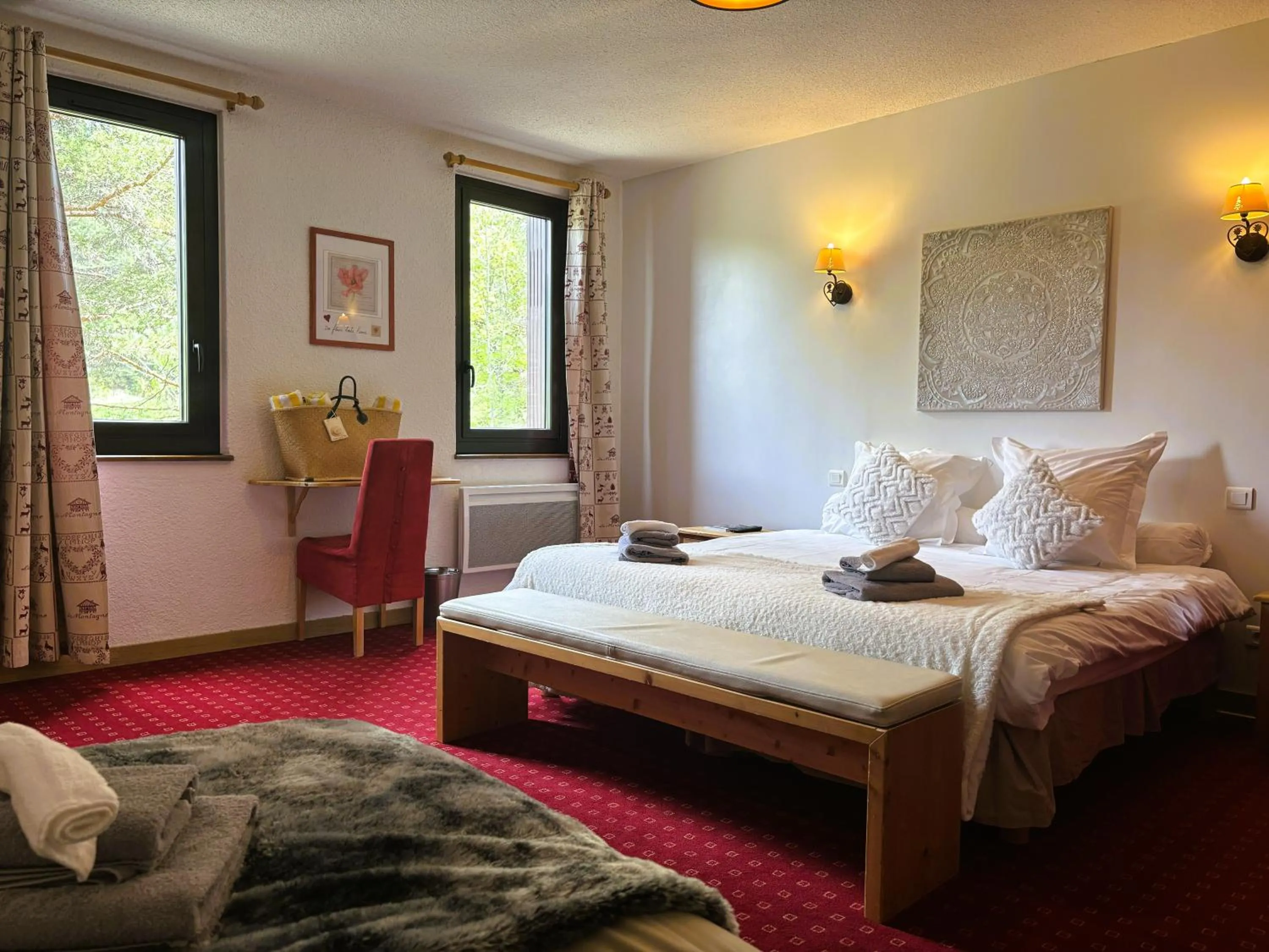 Bedroom, Bed in Domaine de l'Adoux