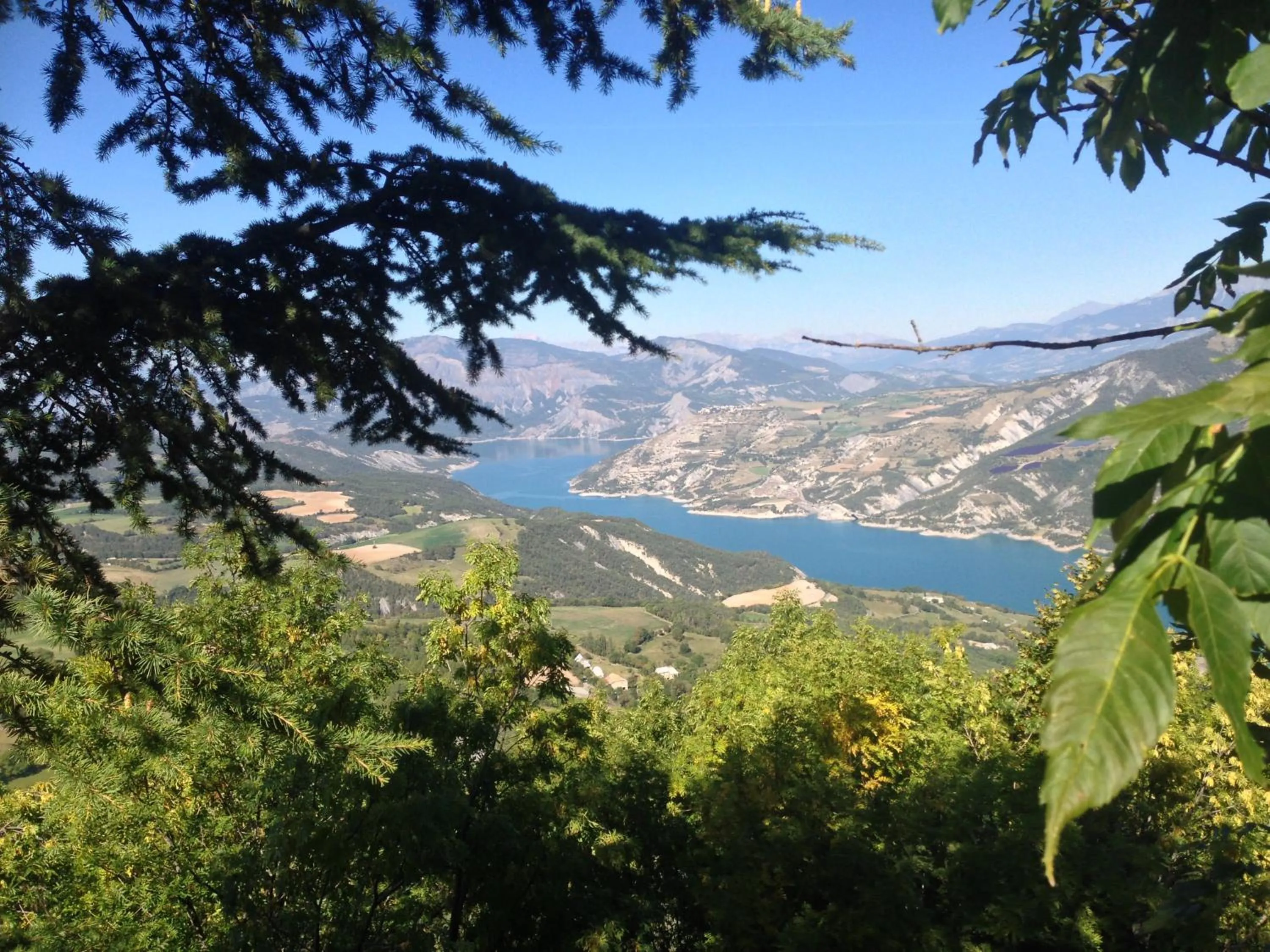 Mountain view in Domaine de l'Adoux