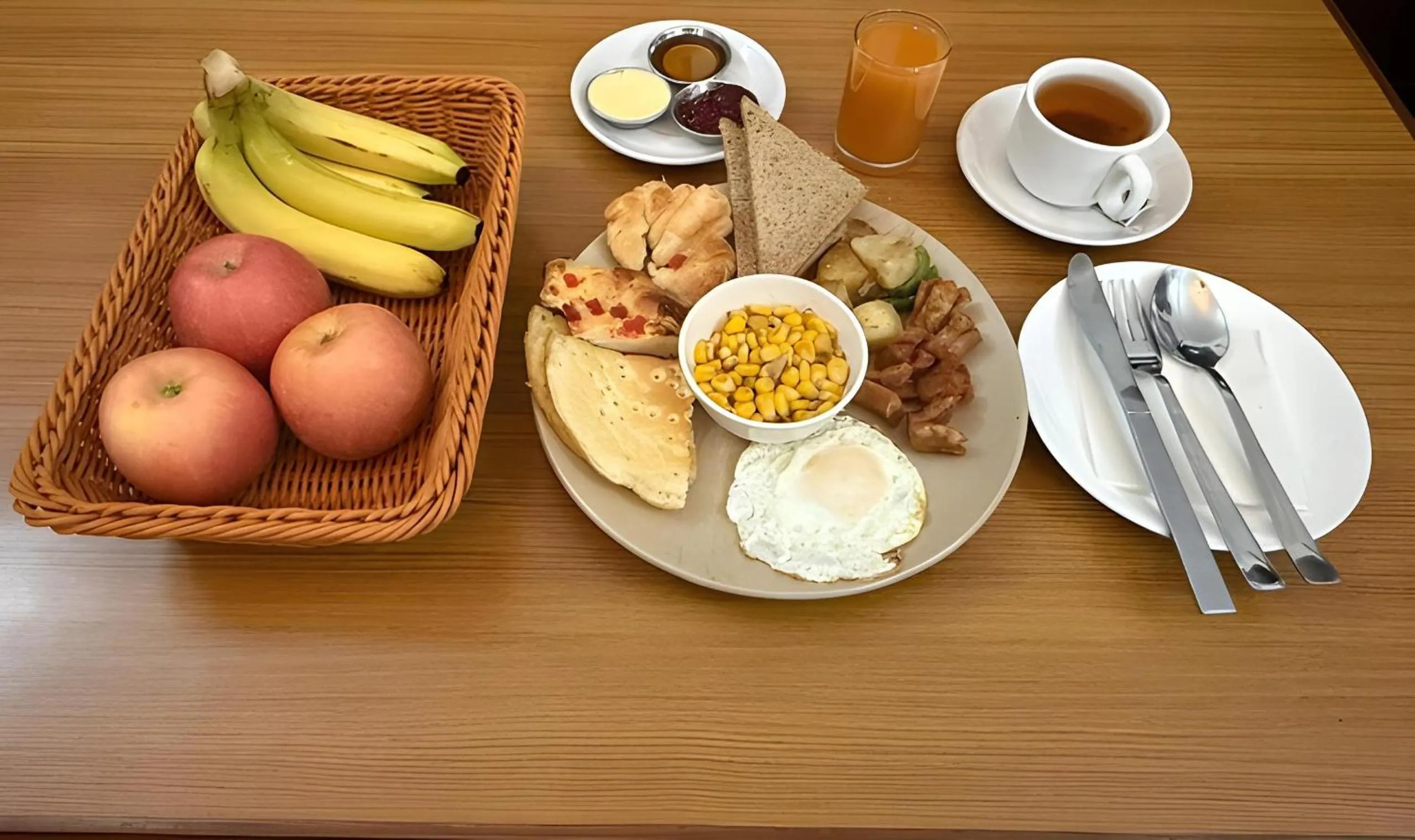 Breakfast in Kathmandu Prince Hotel