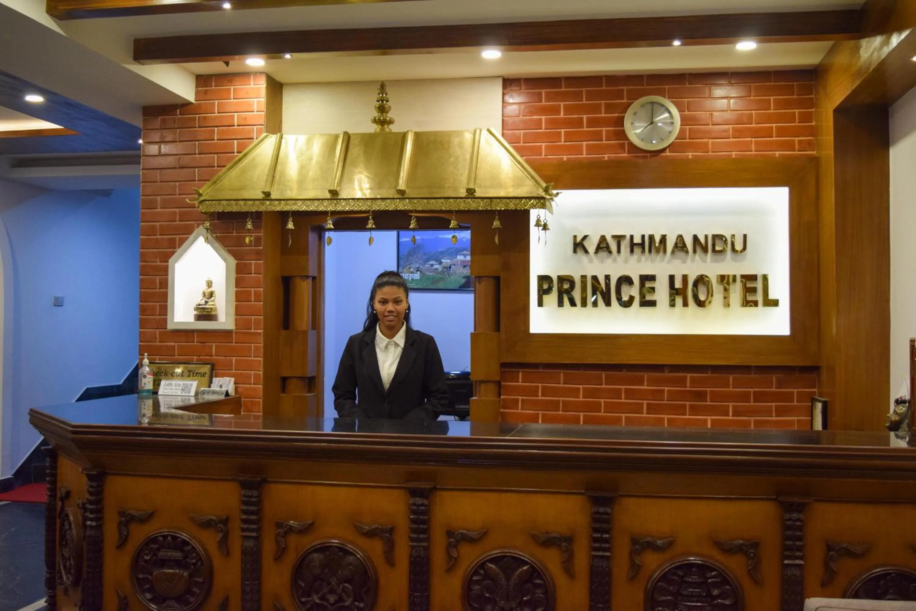 Lobby or reception in Kathmandu Prince Hotel