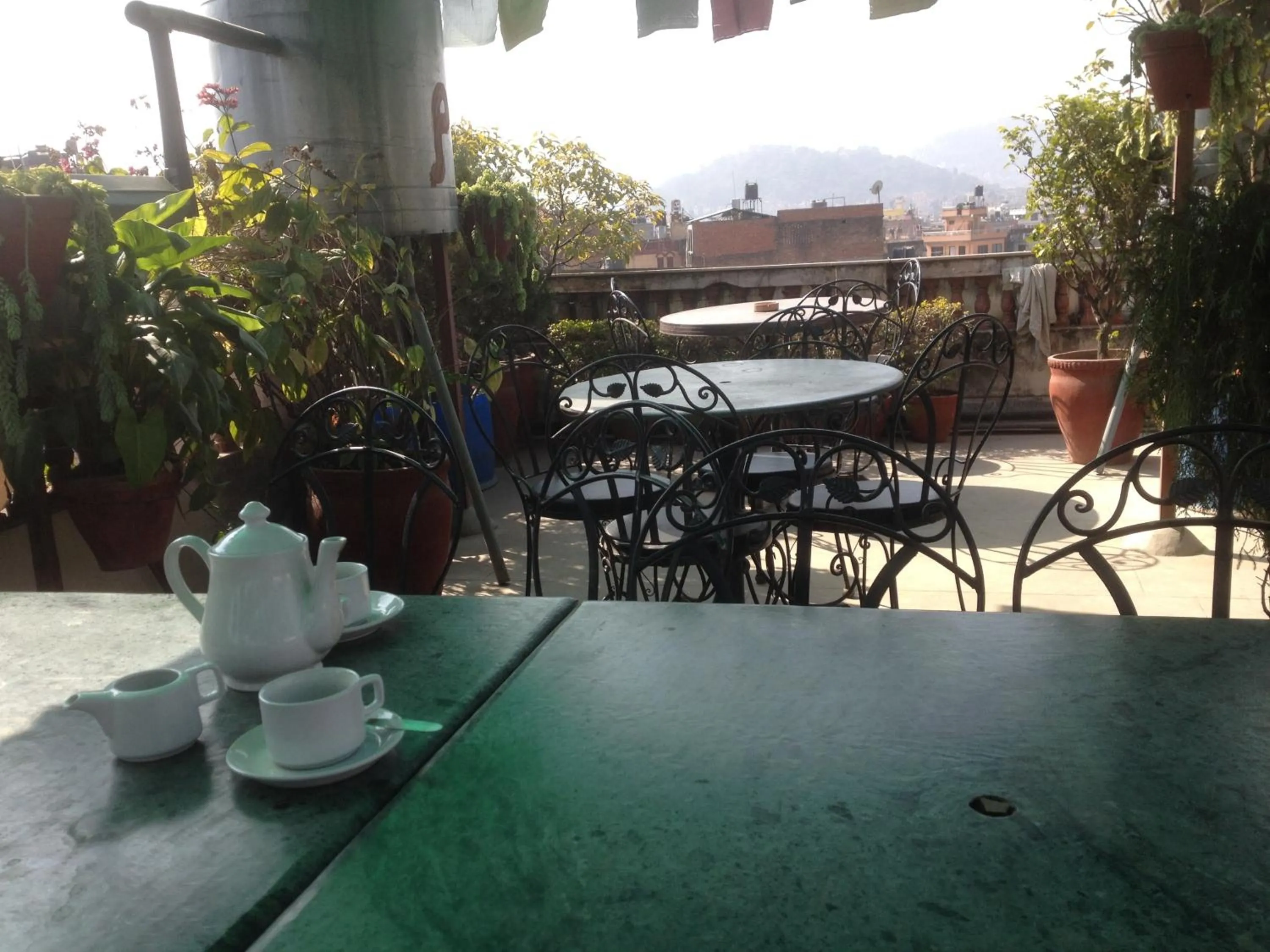 Bird's eye view in Kathmandu Peace Guesthouse