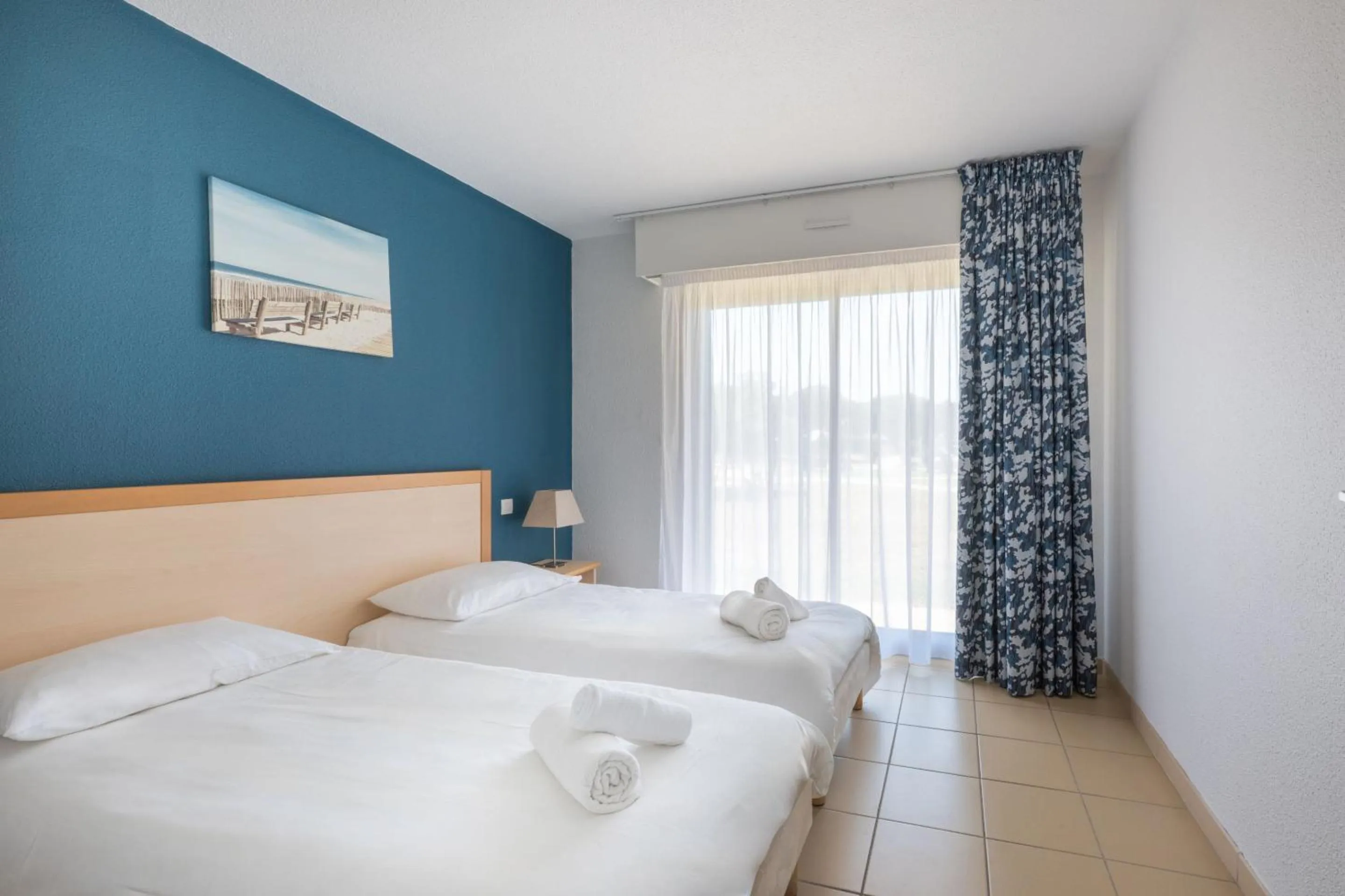 Bedroom, Bed in Résidence Odalys Du Port