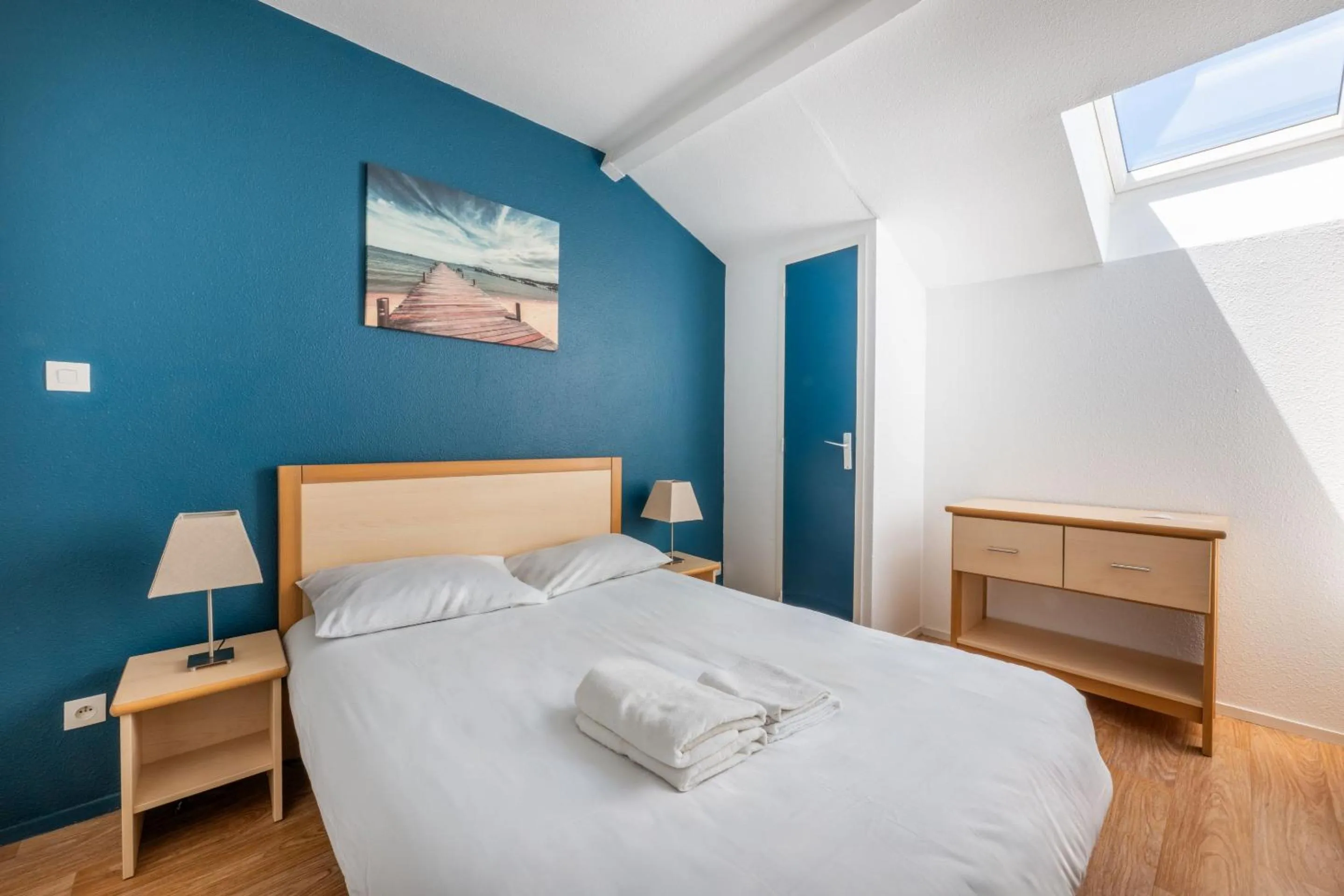 Bedroom, Bed in Résidence Odalys Du Port