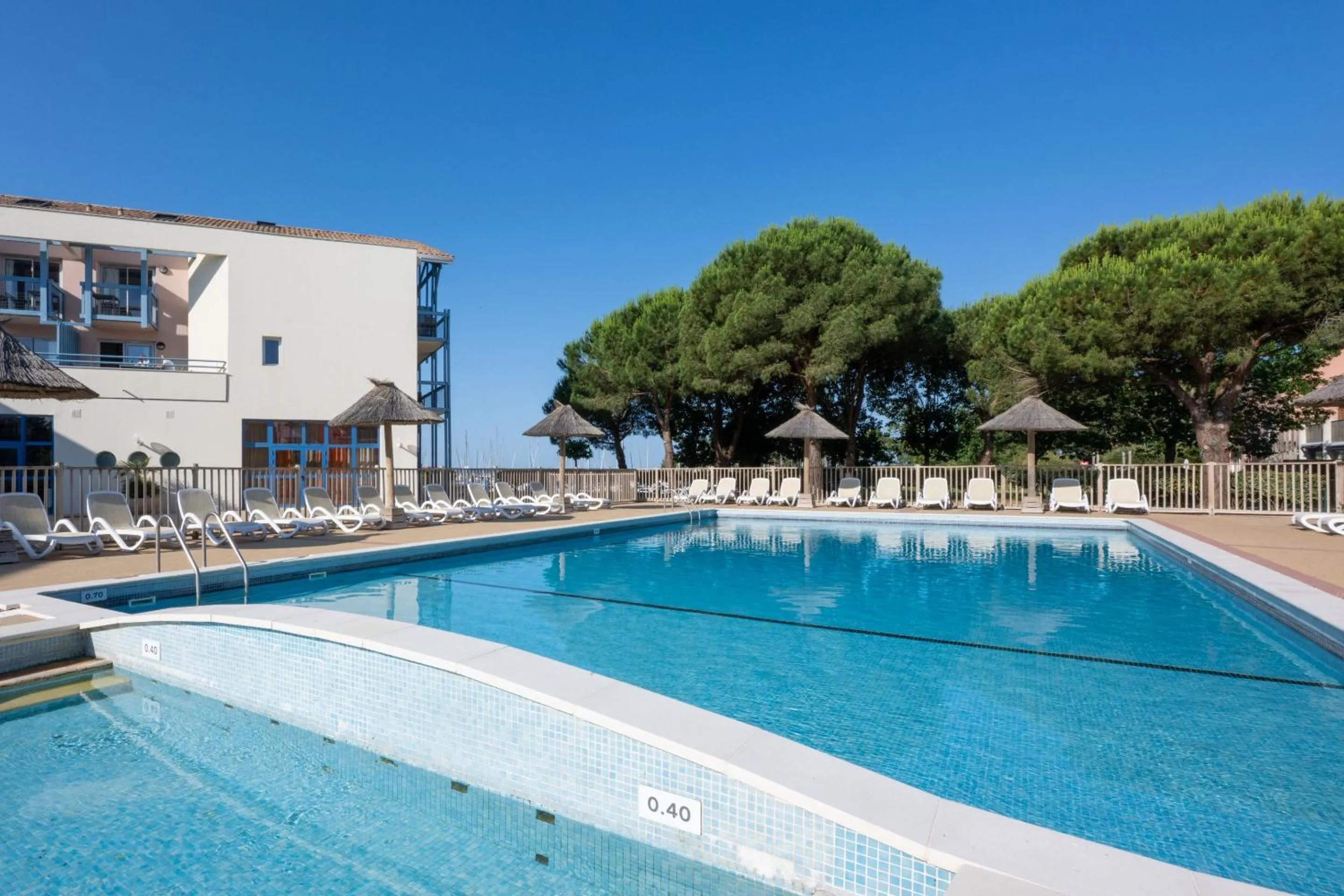 Swimming pool in Résidence Odalys Du Port