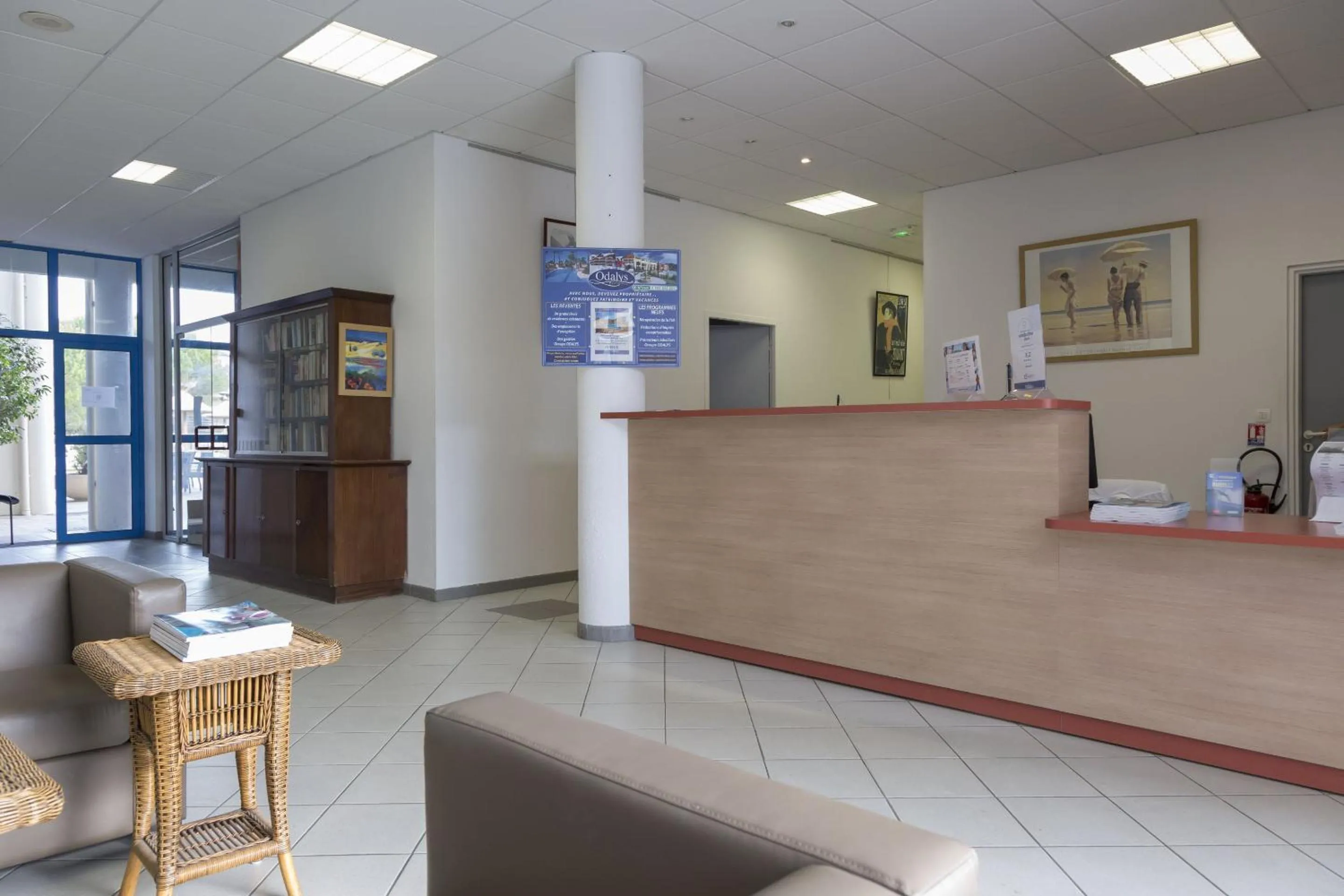 Lobby or reception in Résidence Odalys Du Port