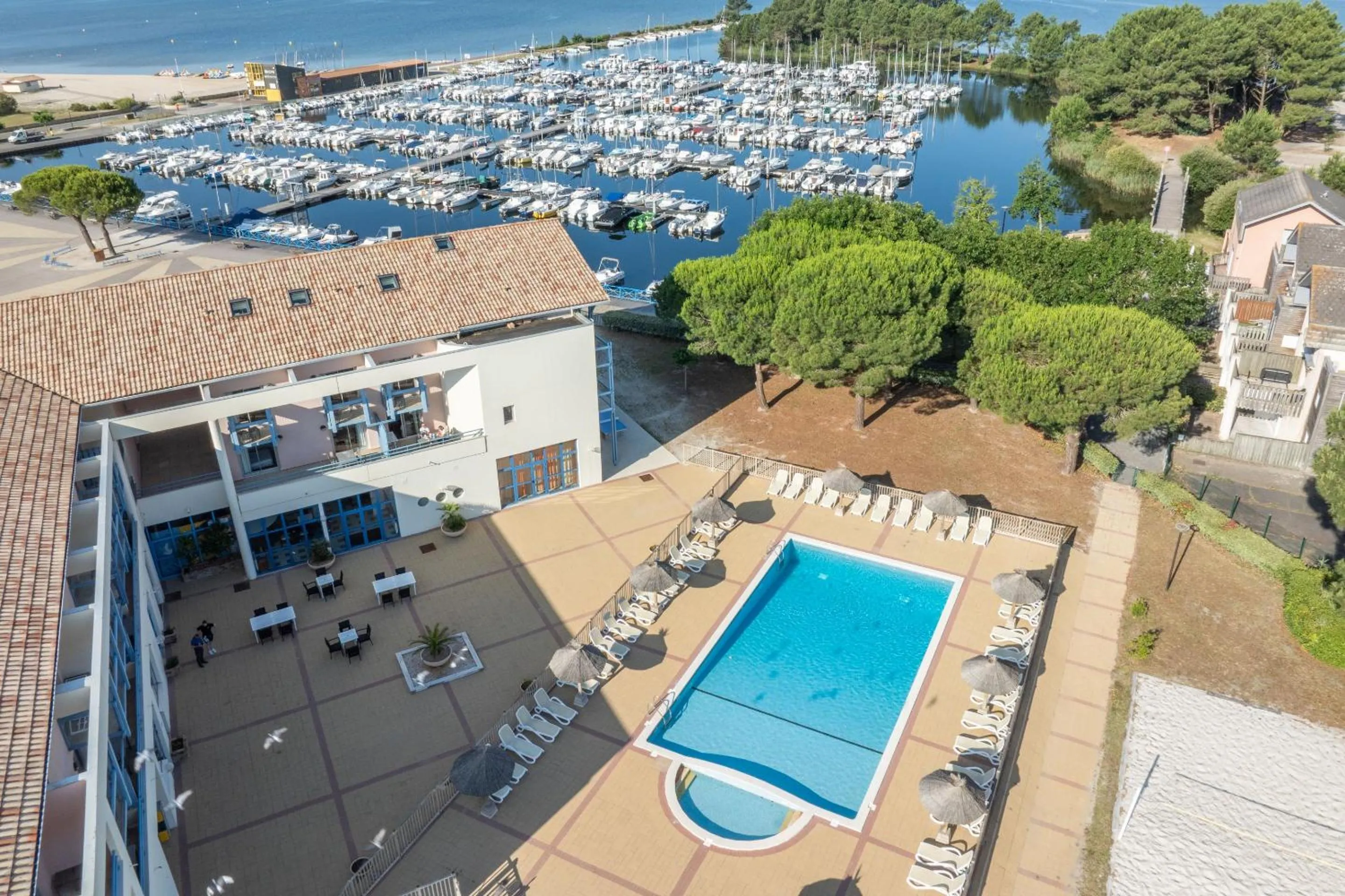 Swimming pool in Résidence Odalys Du Port