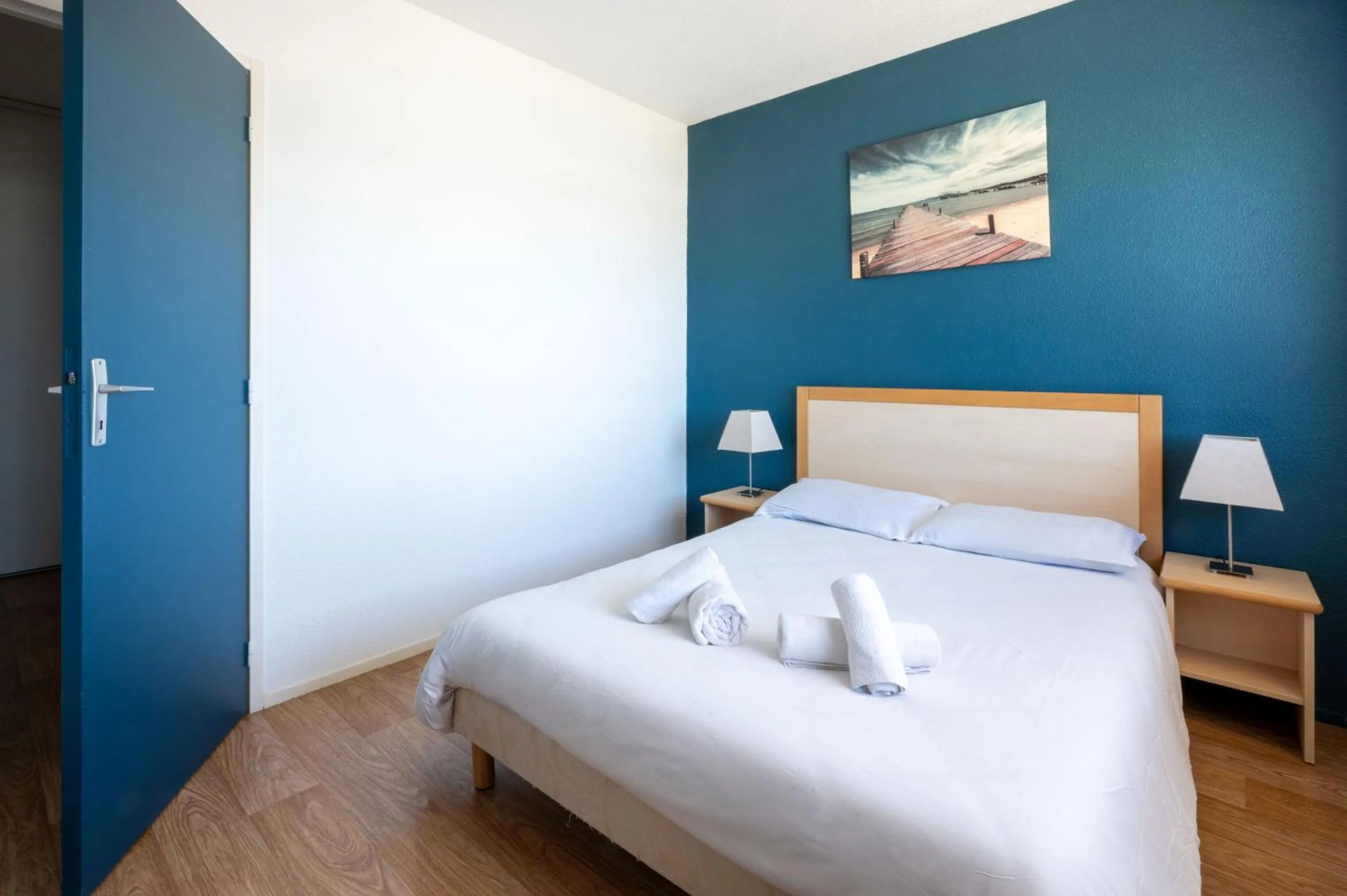 Bedroom, Bed in Résidence Odalys Du Port