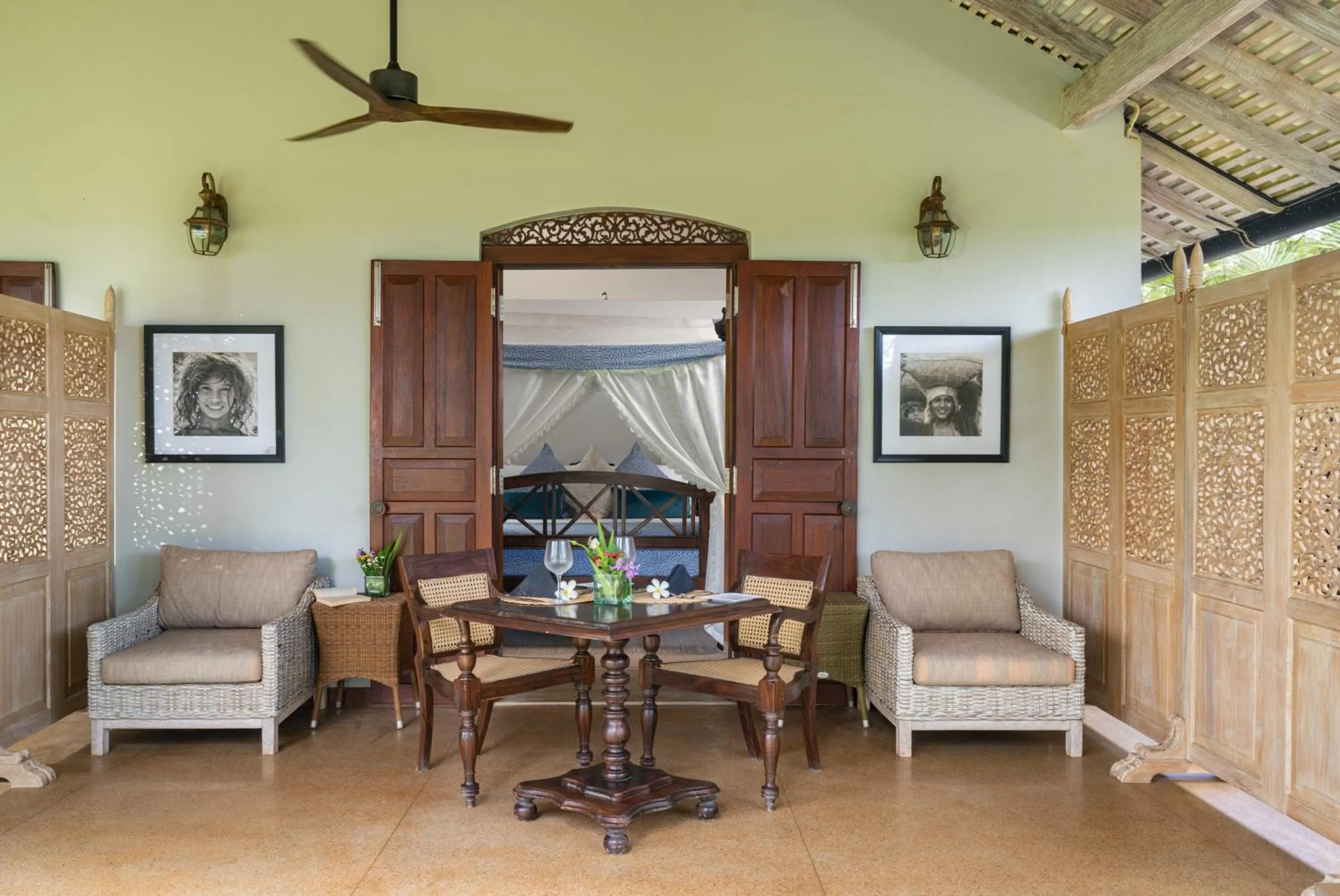 Patio in Sundara by Mosvold