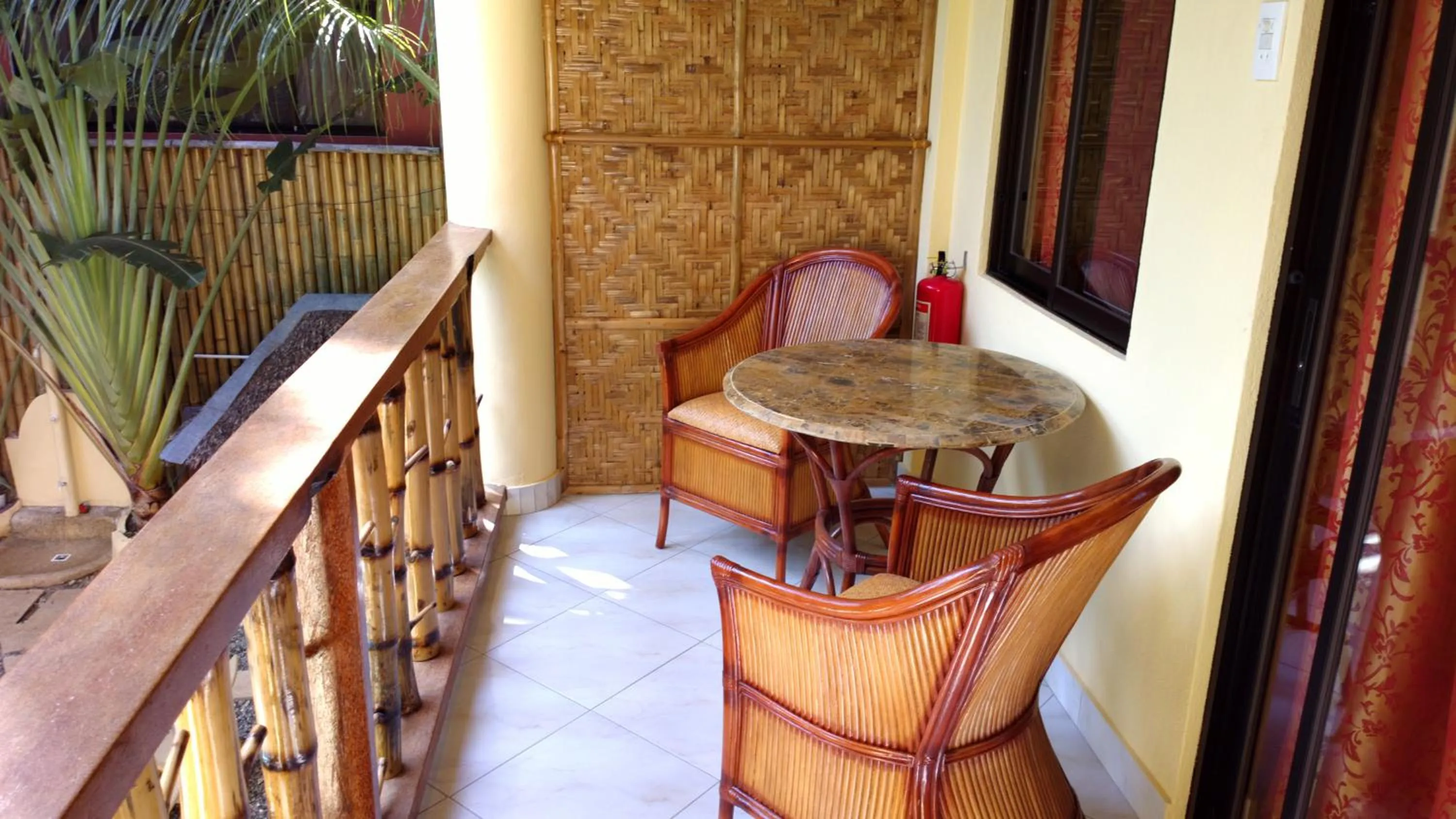 Balcony/Terrace in Alona Vida Beach Resort