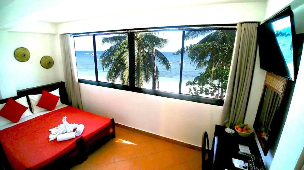 Sea view, Bed in Alona Vida Beach Resort