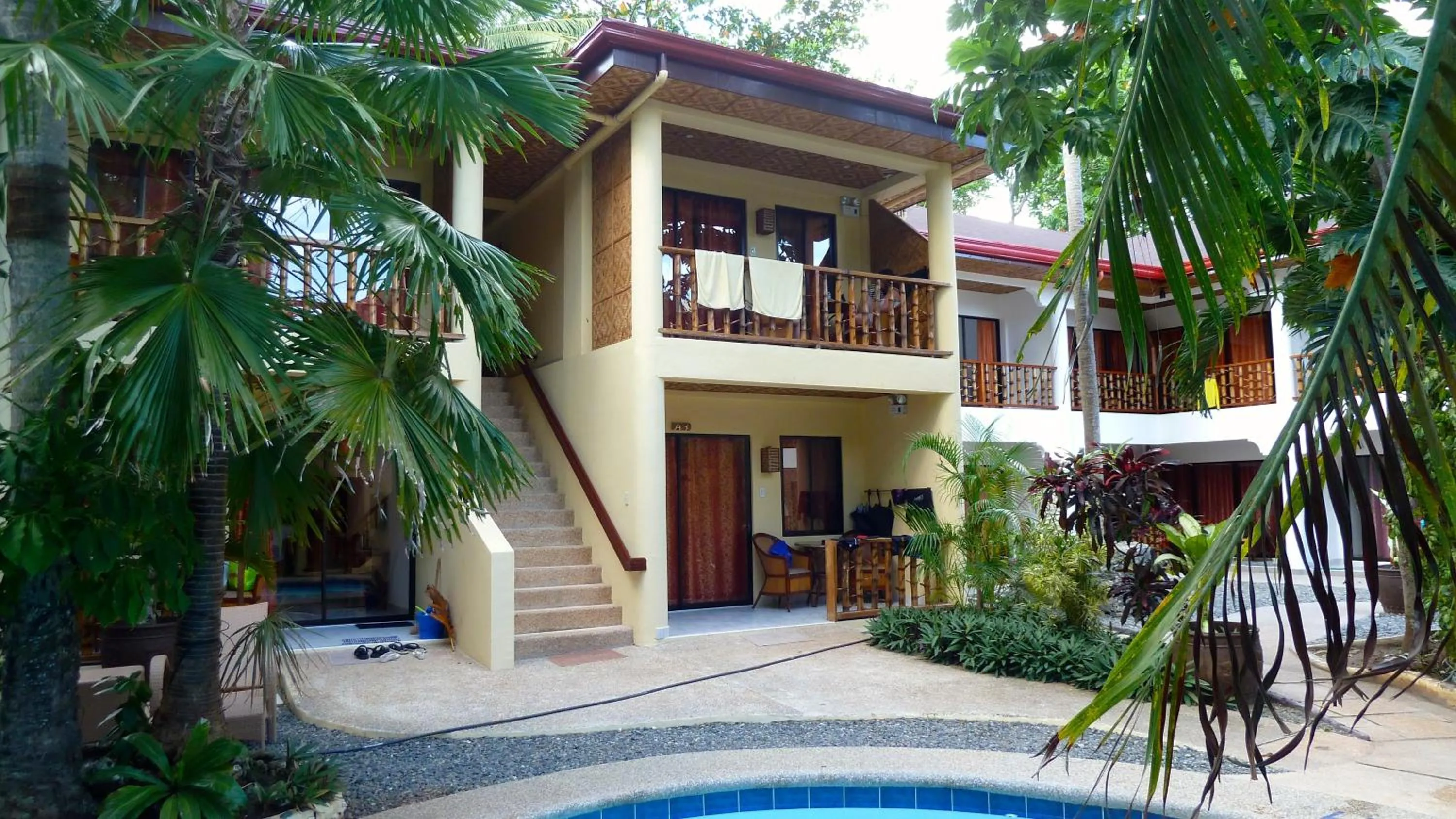 Facade/entrance in Alona Vida Beach Resort