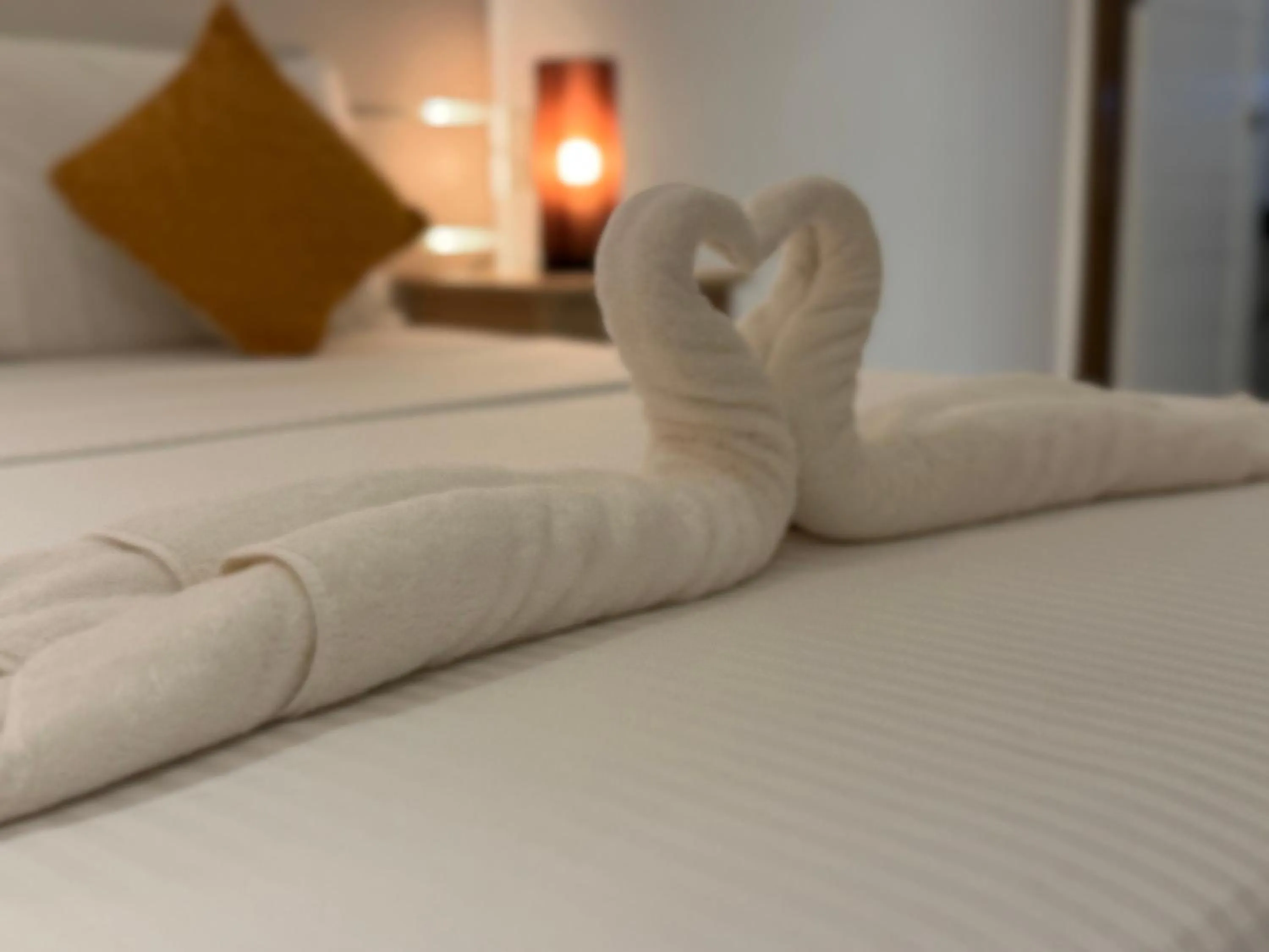 Bed in Alona Vida Beach Resort