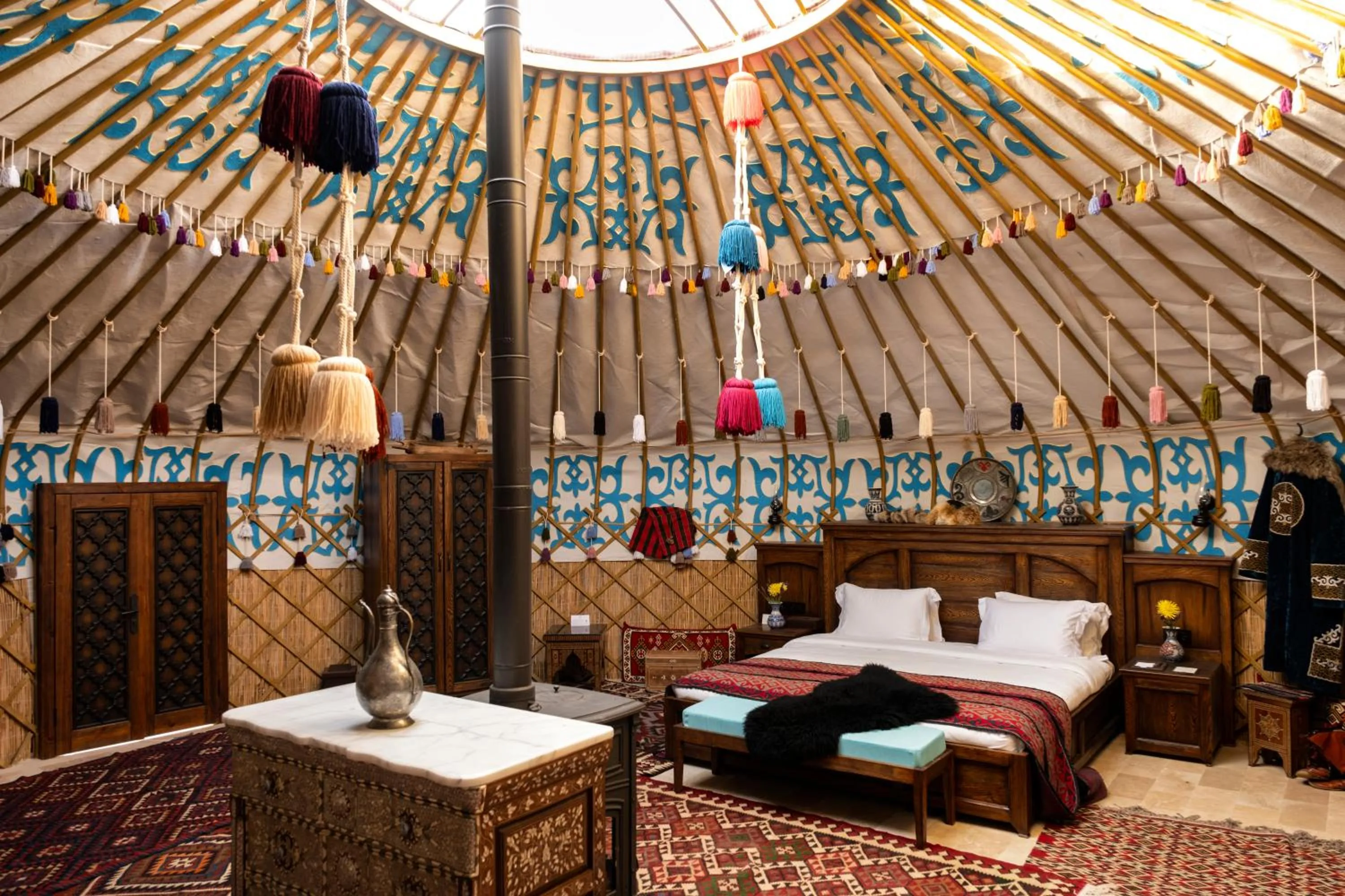 Bedroom, Bed in AJWA Cappadocia - Preferred Hotels Legend Collection