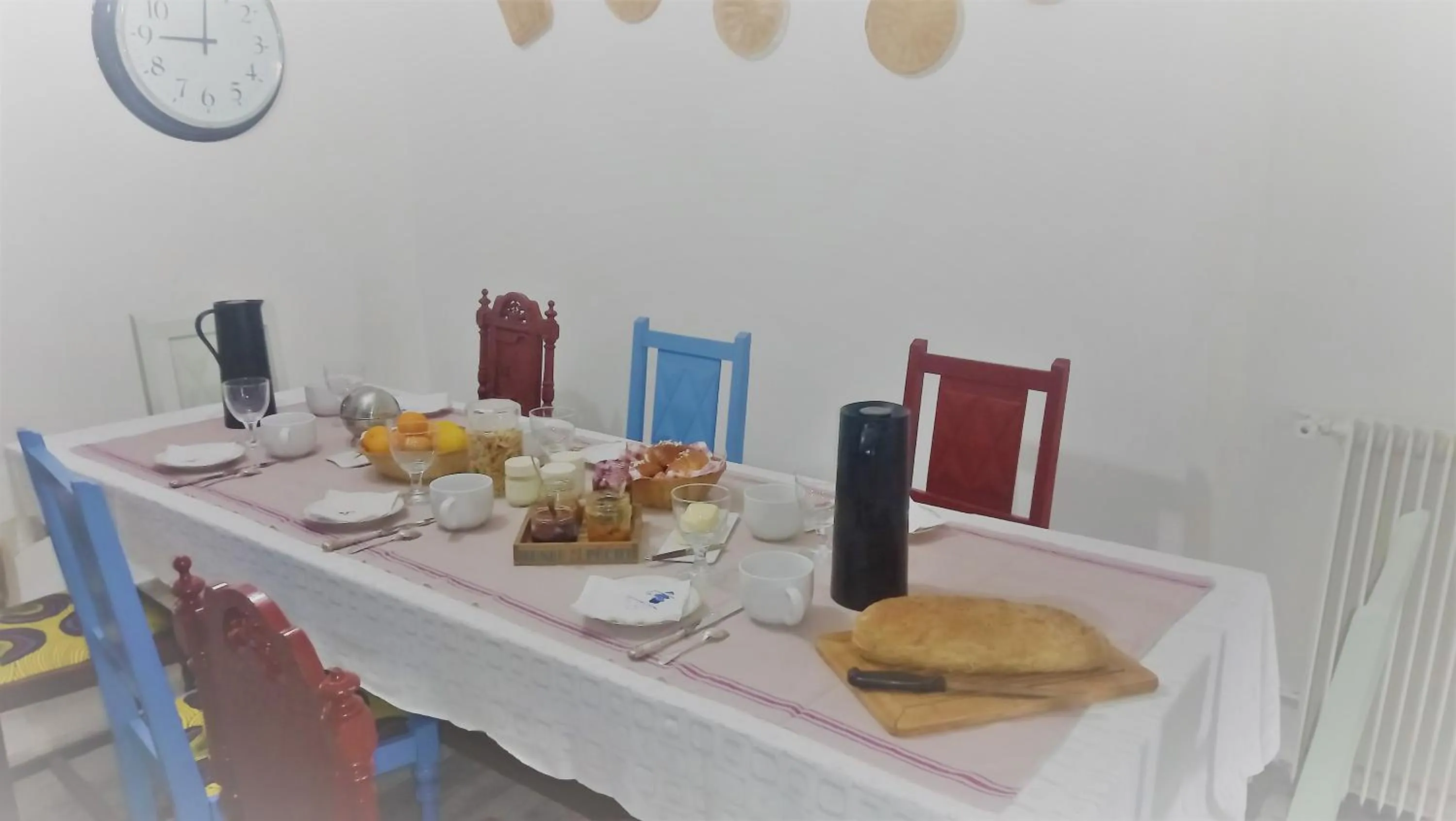 Dining area in L'Esperluette en Camargue