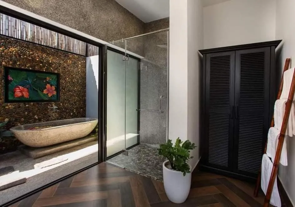 Bed in Phong Nha Lake House Resort