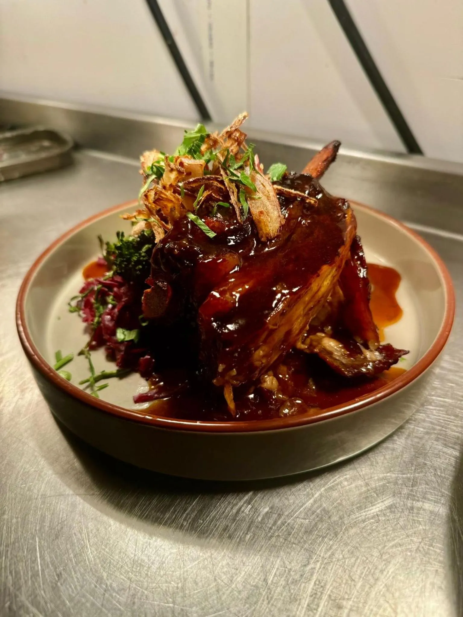 Food in Crosskeys Inn Guest Rooms in Wye Valley