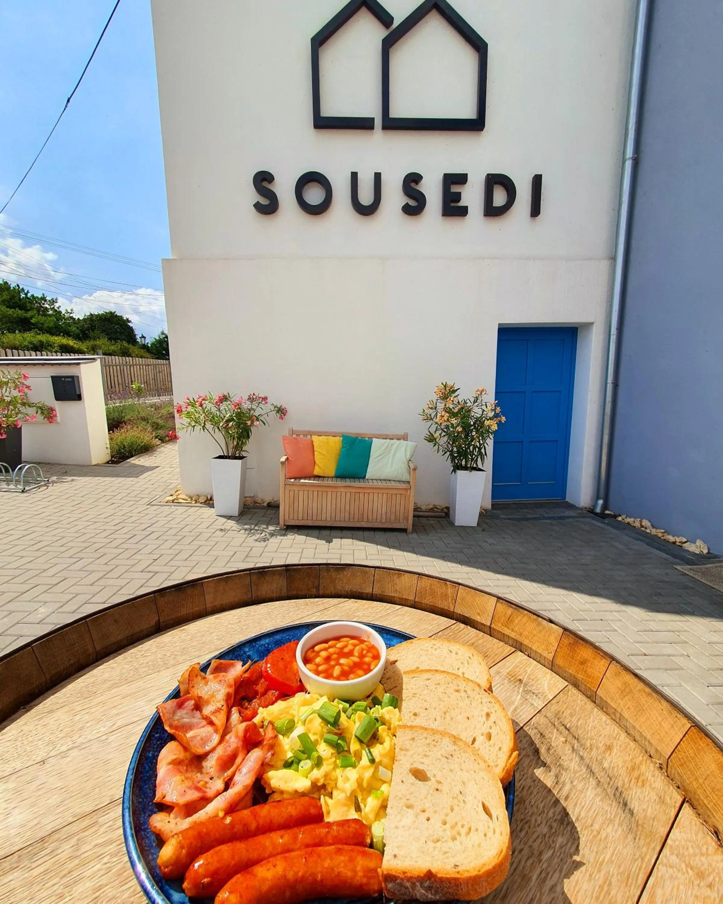 Breakfast in Sousedi Pavlov