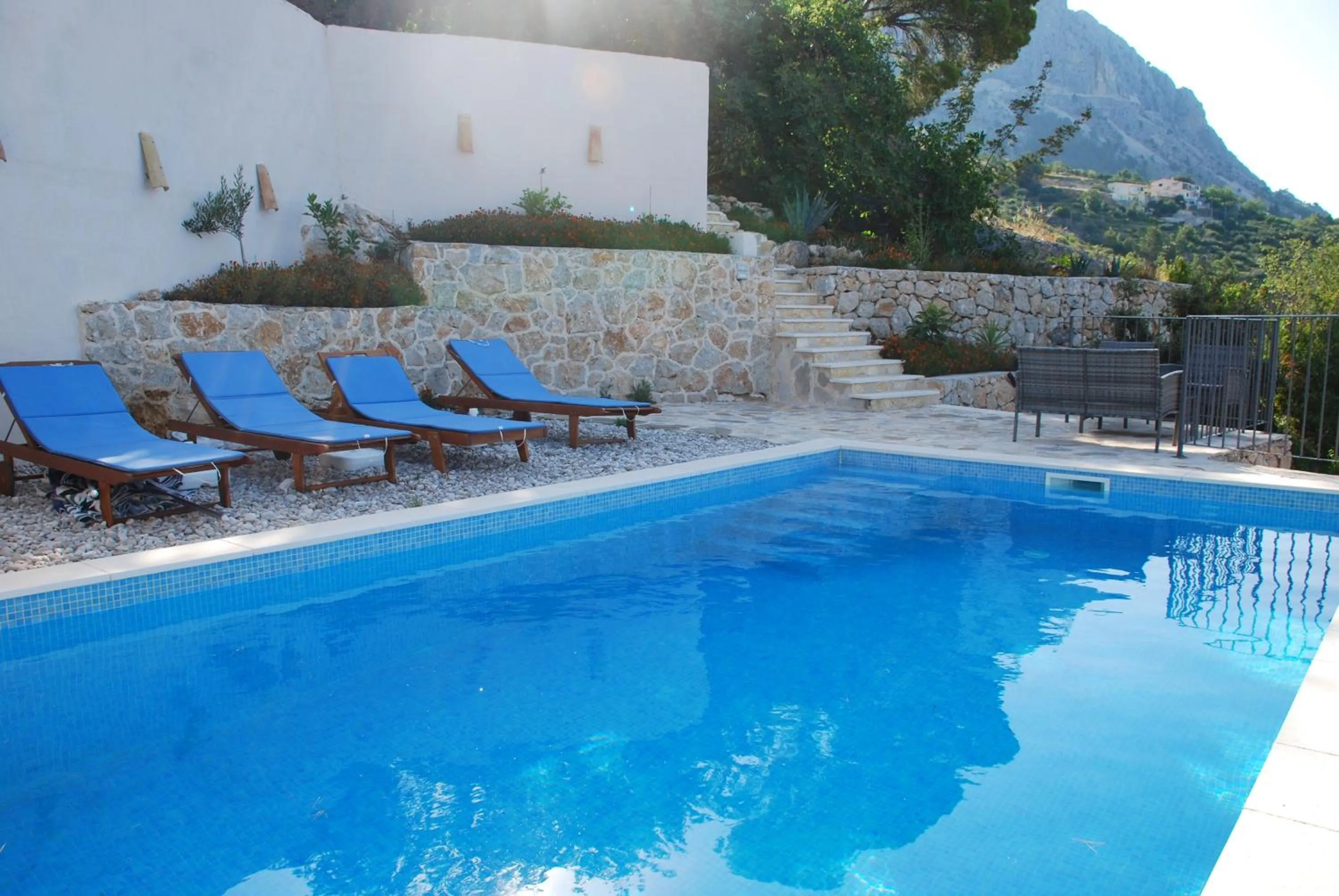 Elegant villa in Podgora with private pool and sea view