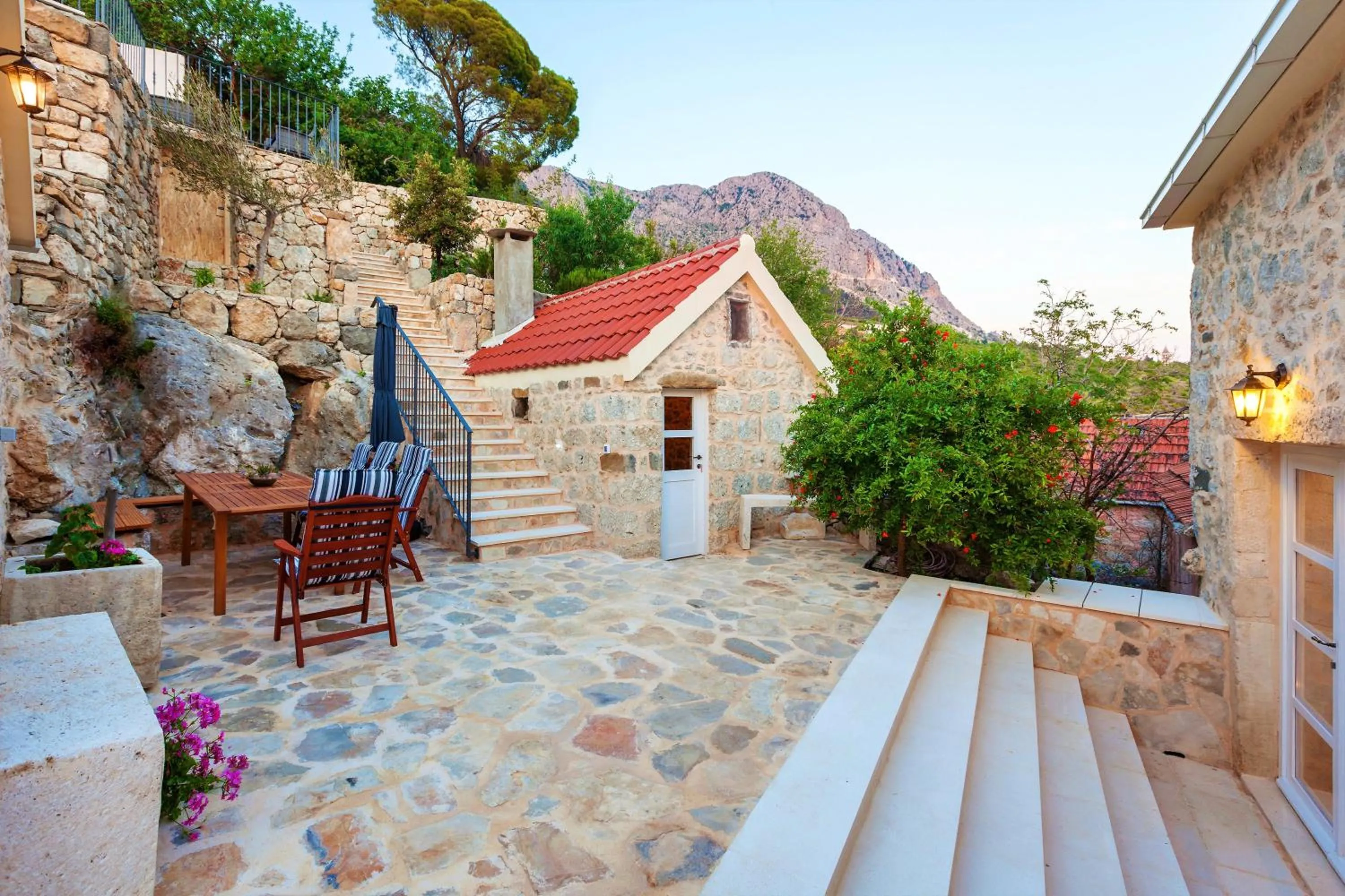 Elegant villa in Podgora with private pool and sea view