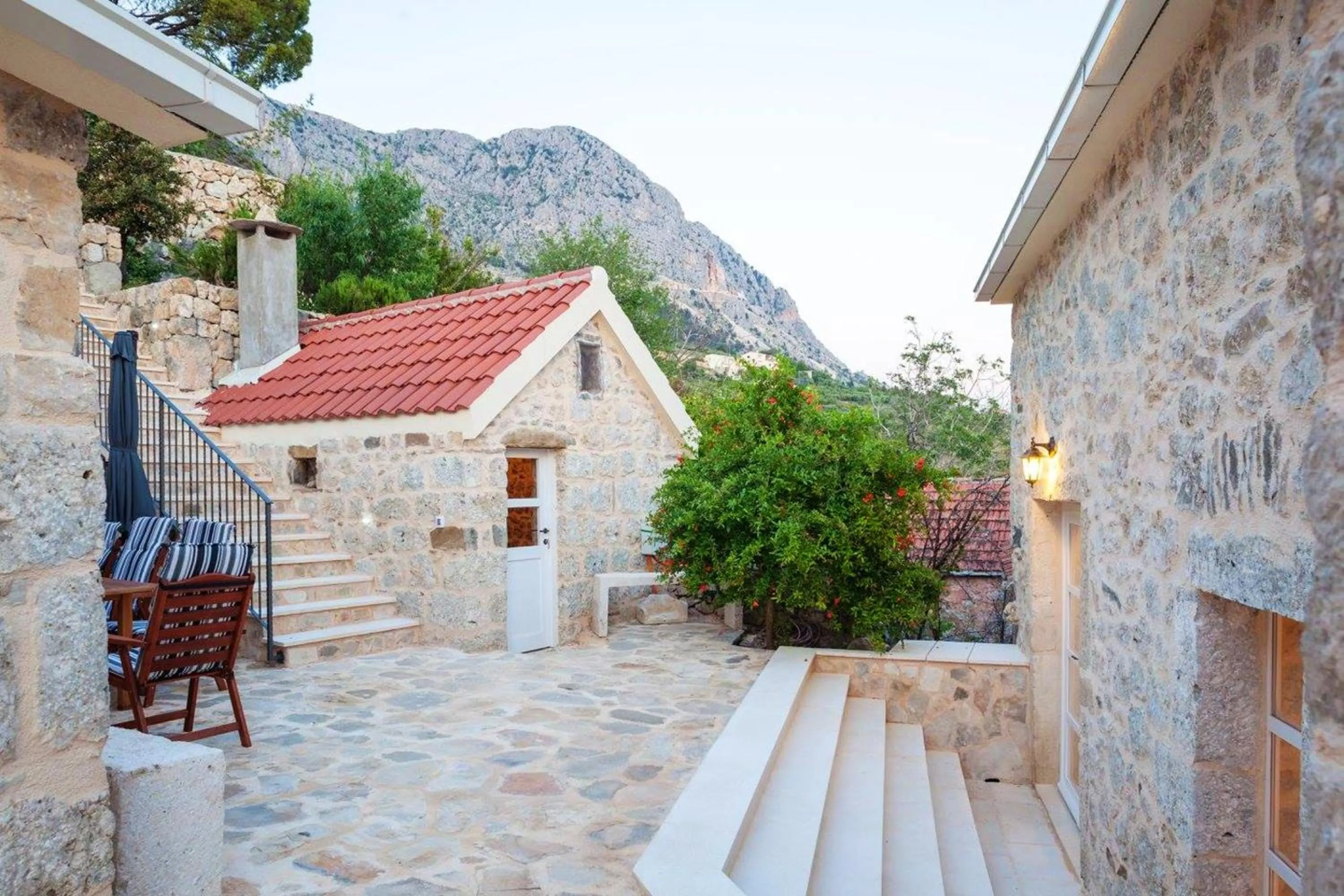 Facade/entrance in Elegant villa in Podgora with private pool and sea view