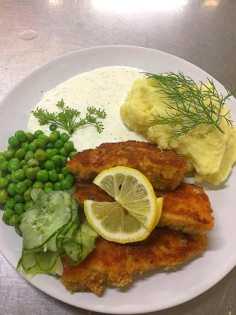 Lunch in Green Door Hotel