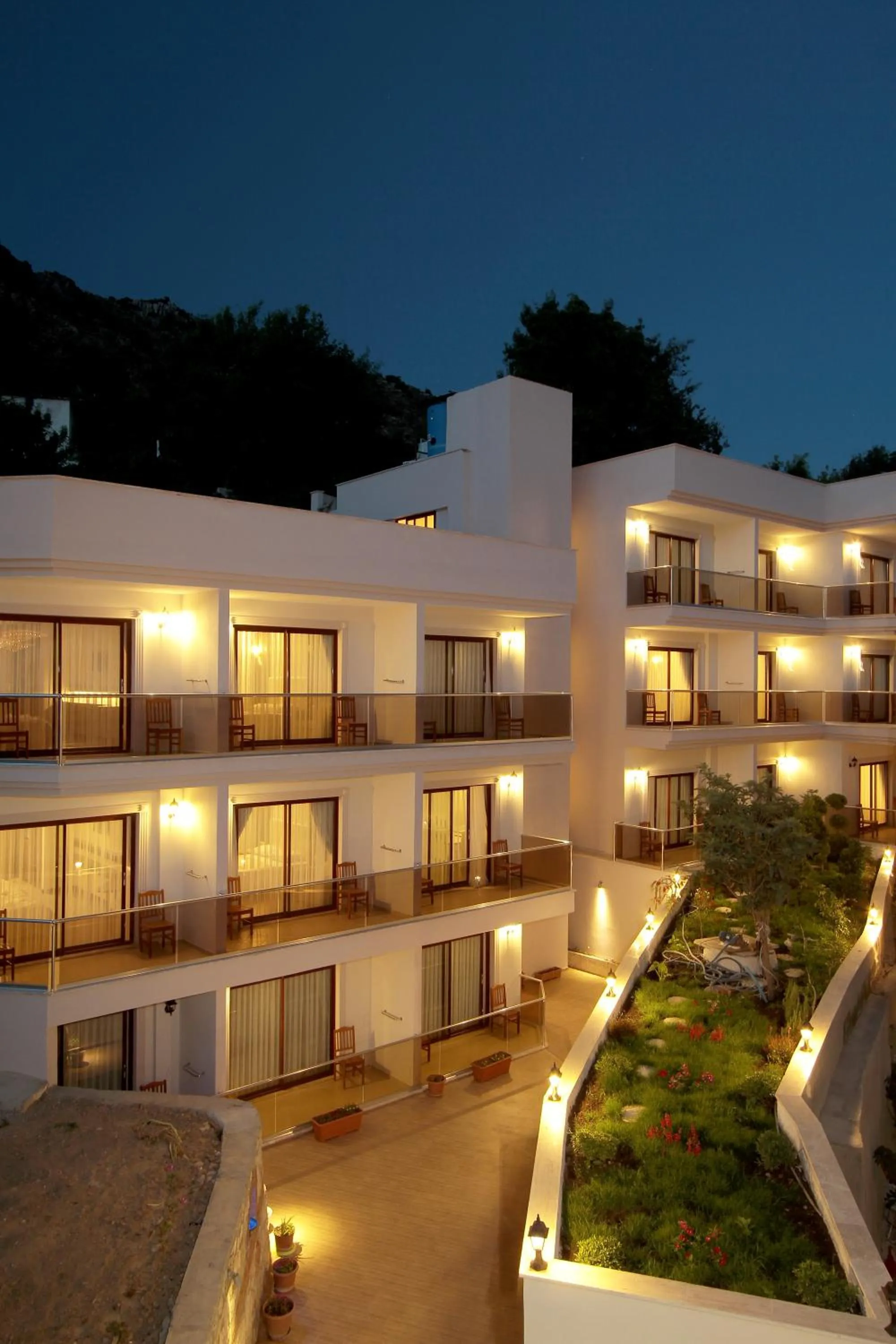 Facade/entrance in Tymnos Hotel