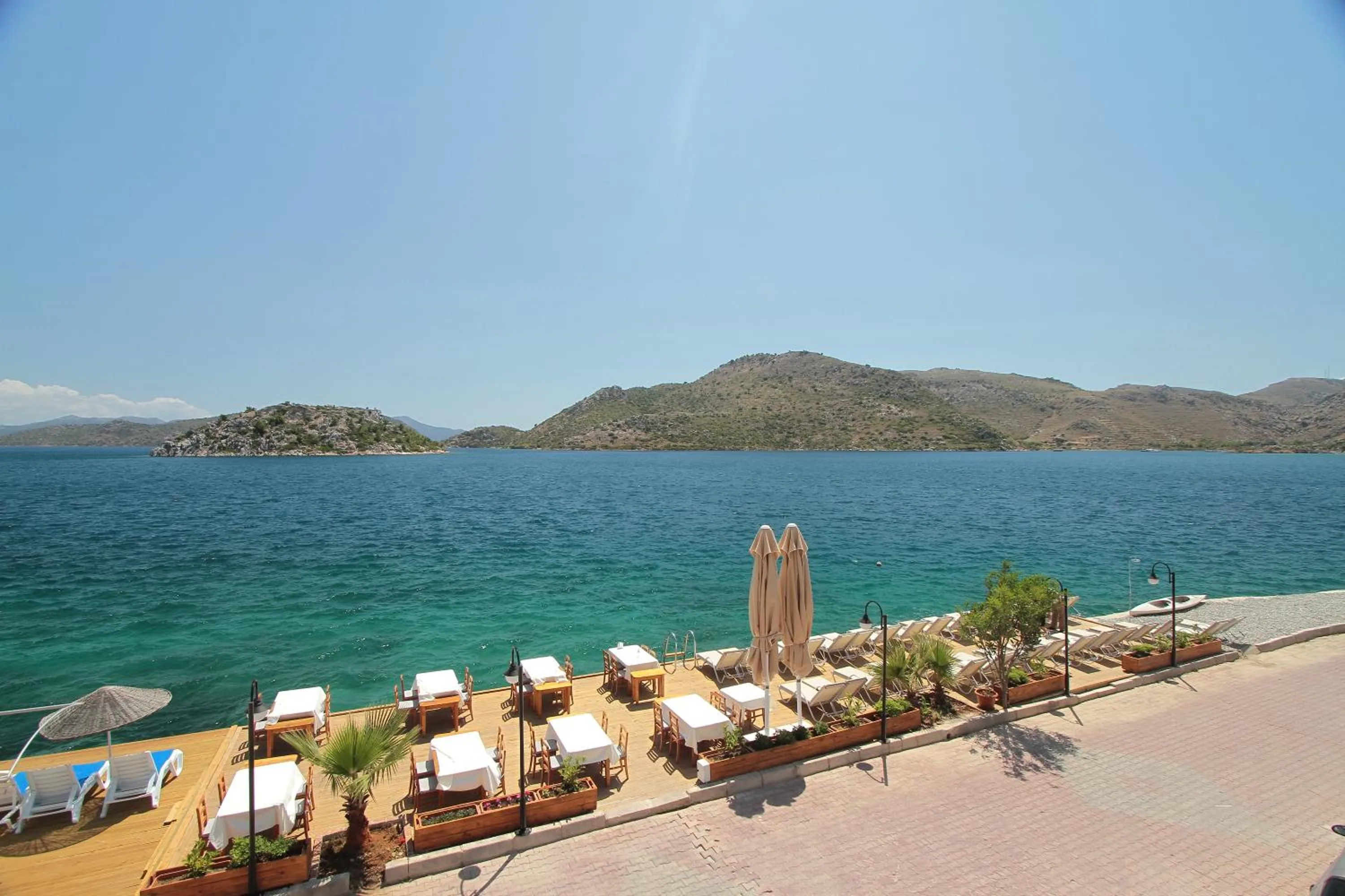 Beach in Tymnos Hotel