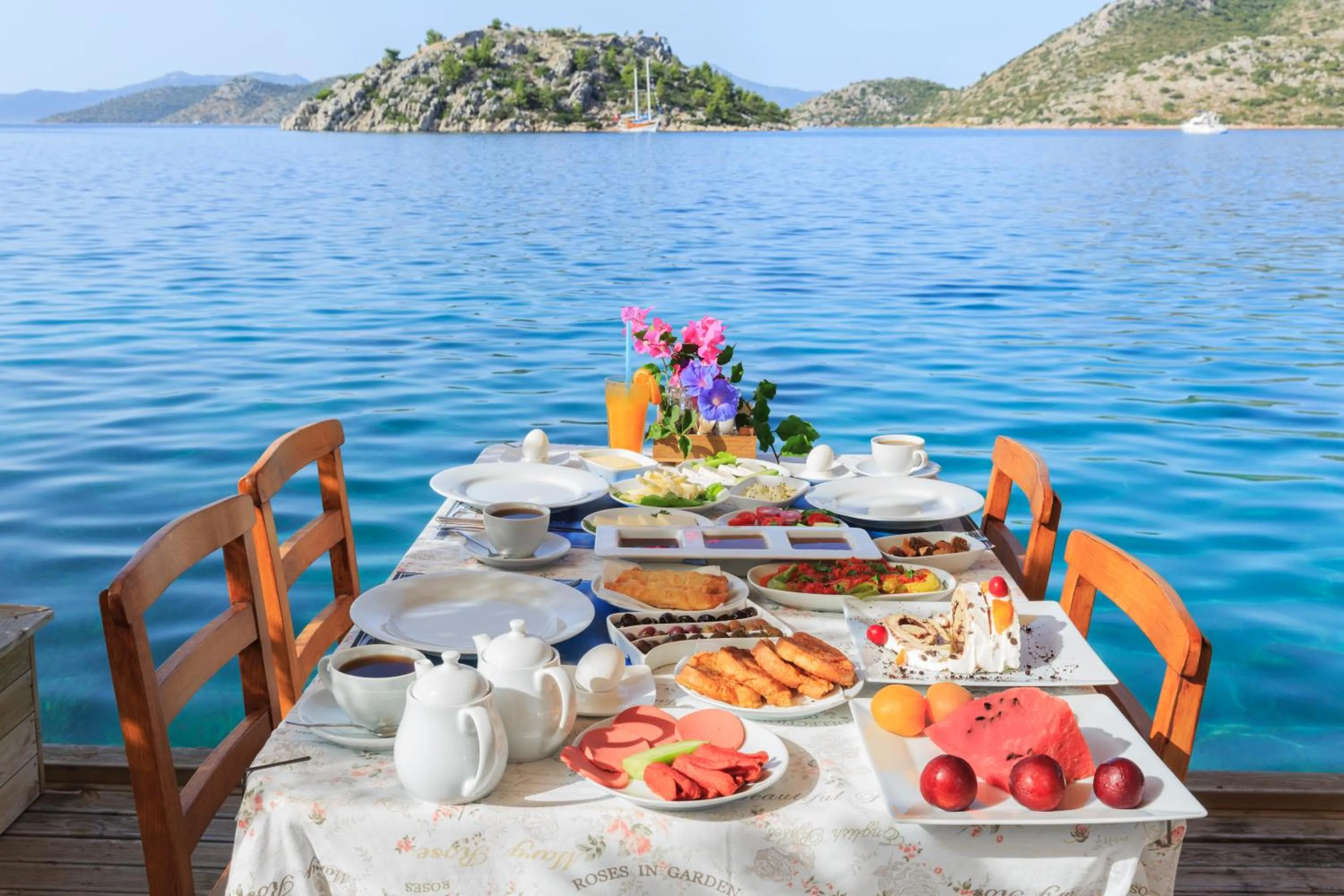 Breakfast in Tymnos Hotel