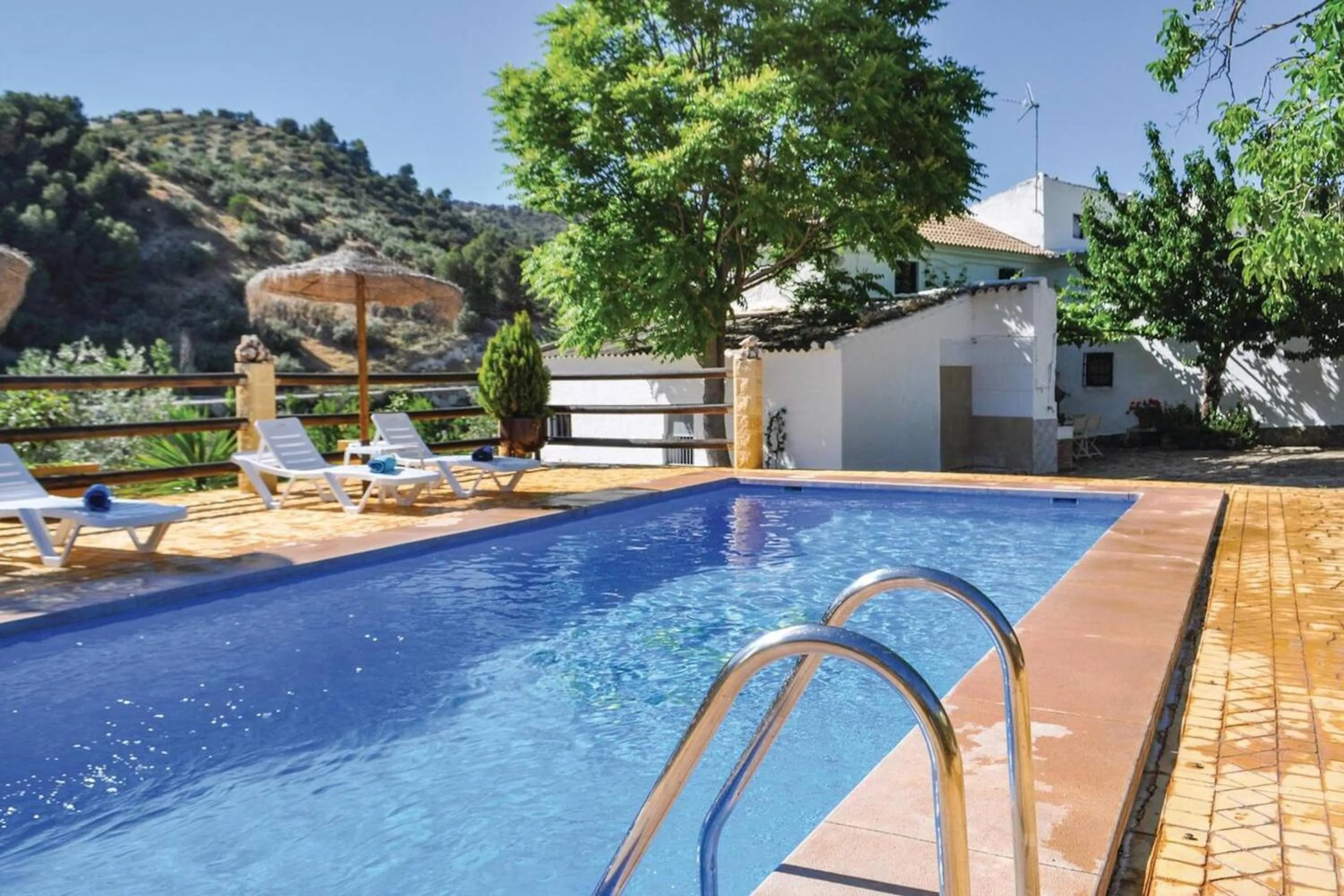 Pool view in Charming Villa in Montefrío with Private Pool