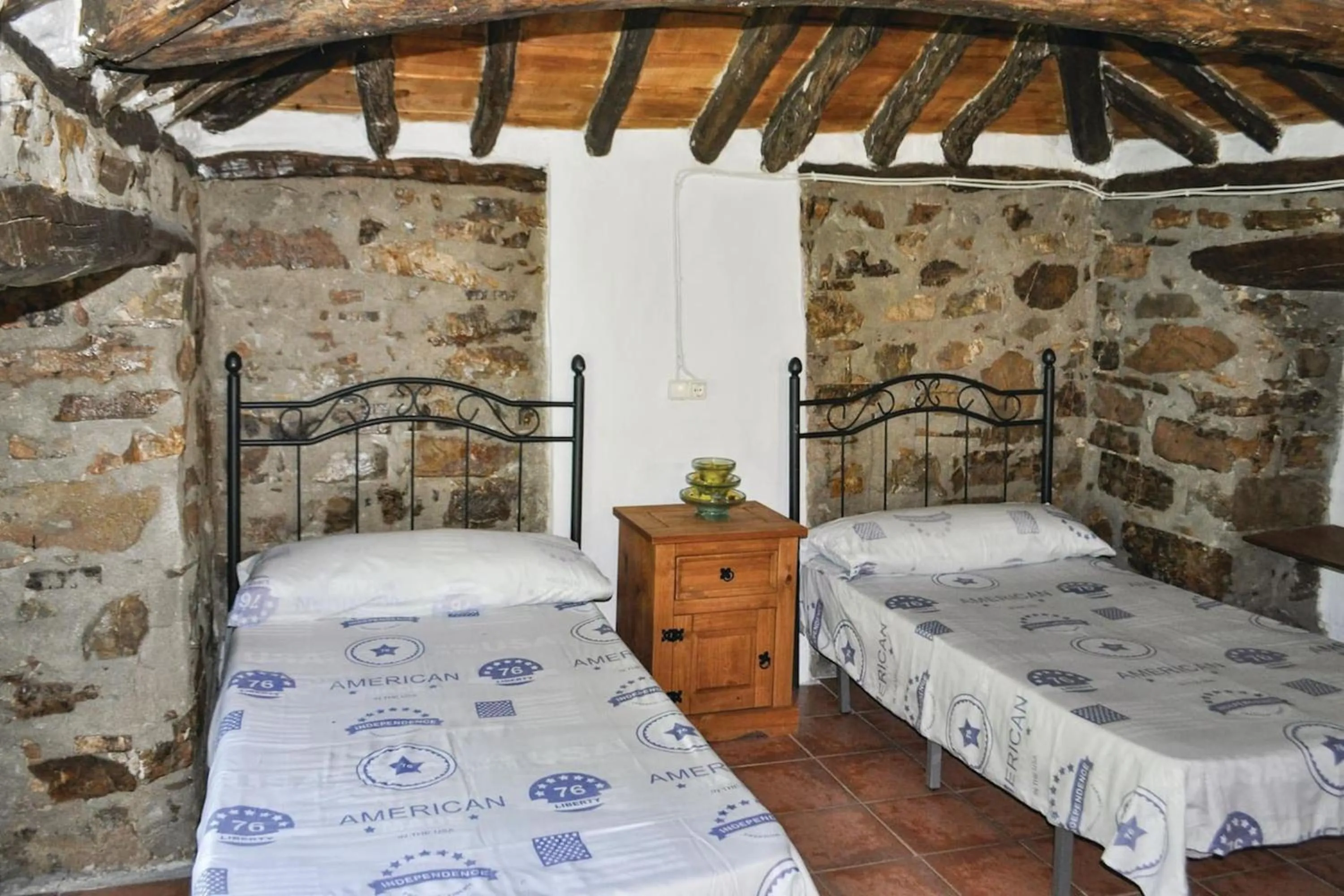 Photo of the whole room, Bed in Charming Villa in Montefrío with Private Pool