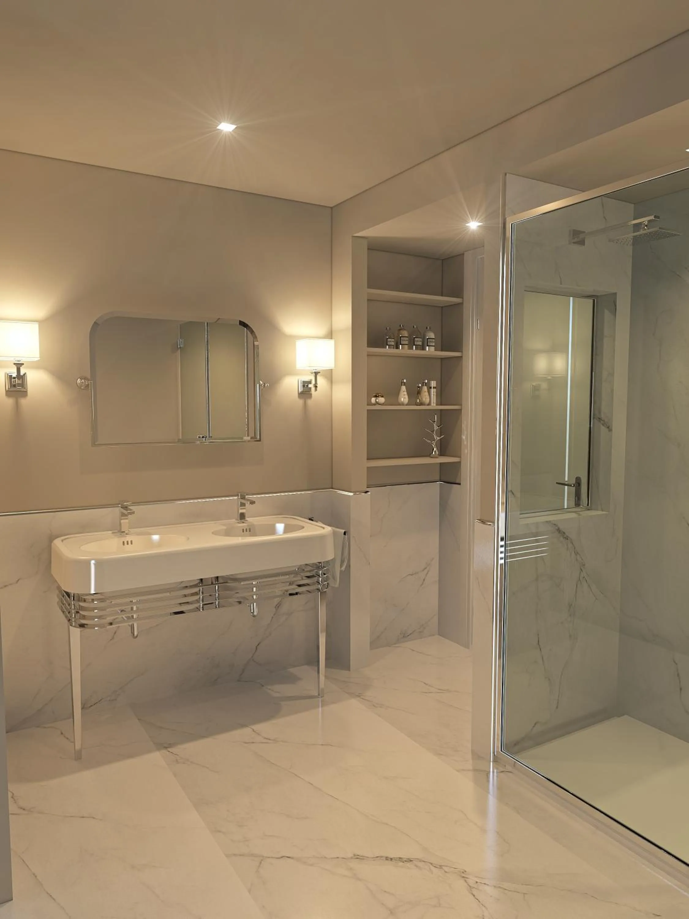 Bathroom in Suite Milano Duomo