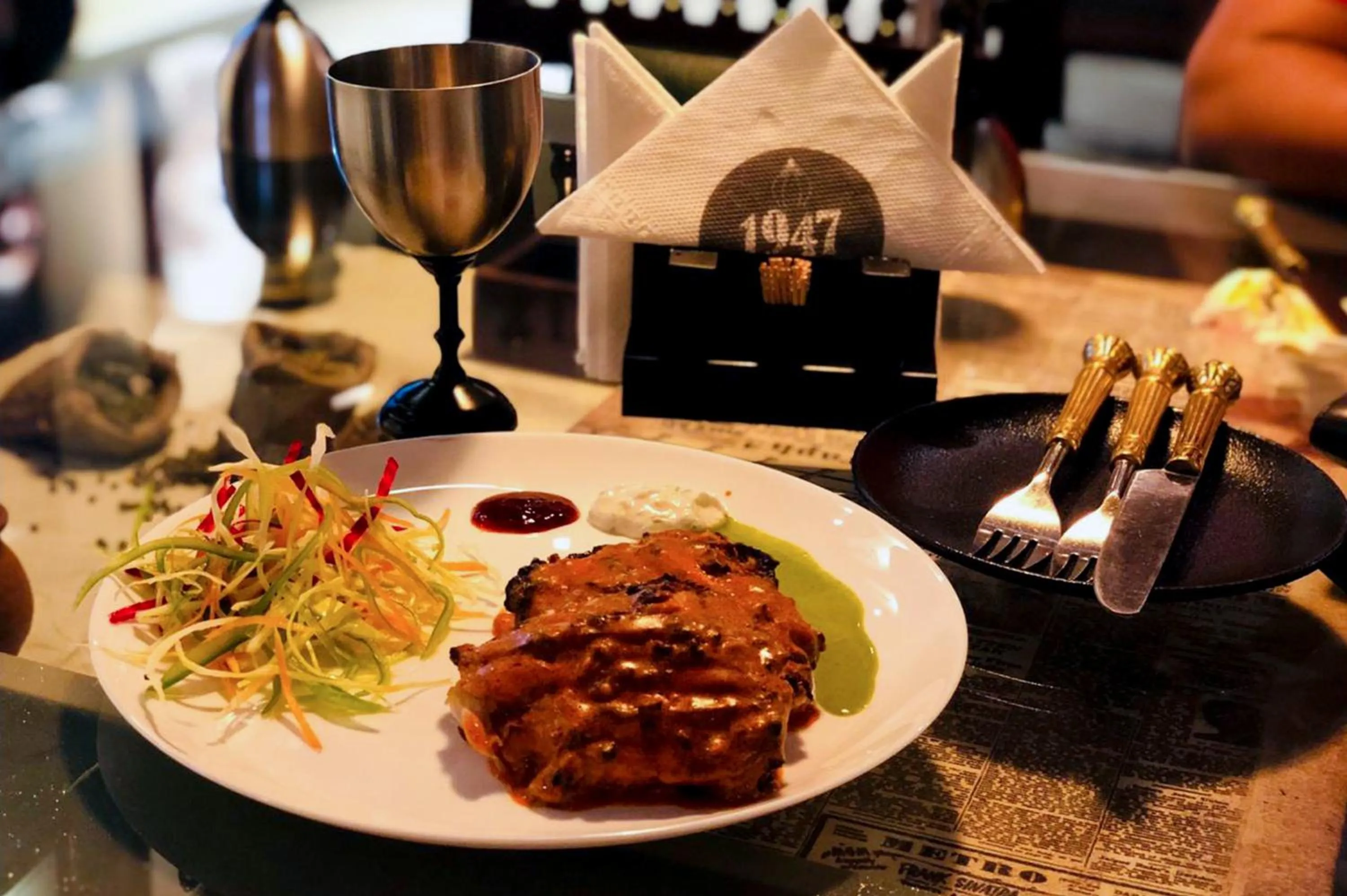 Food and drinks in The Times Hotel