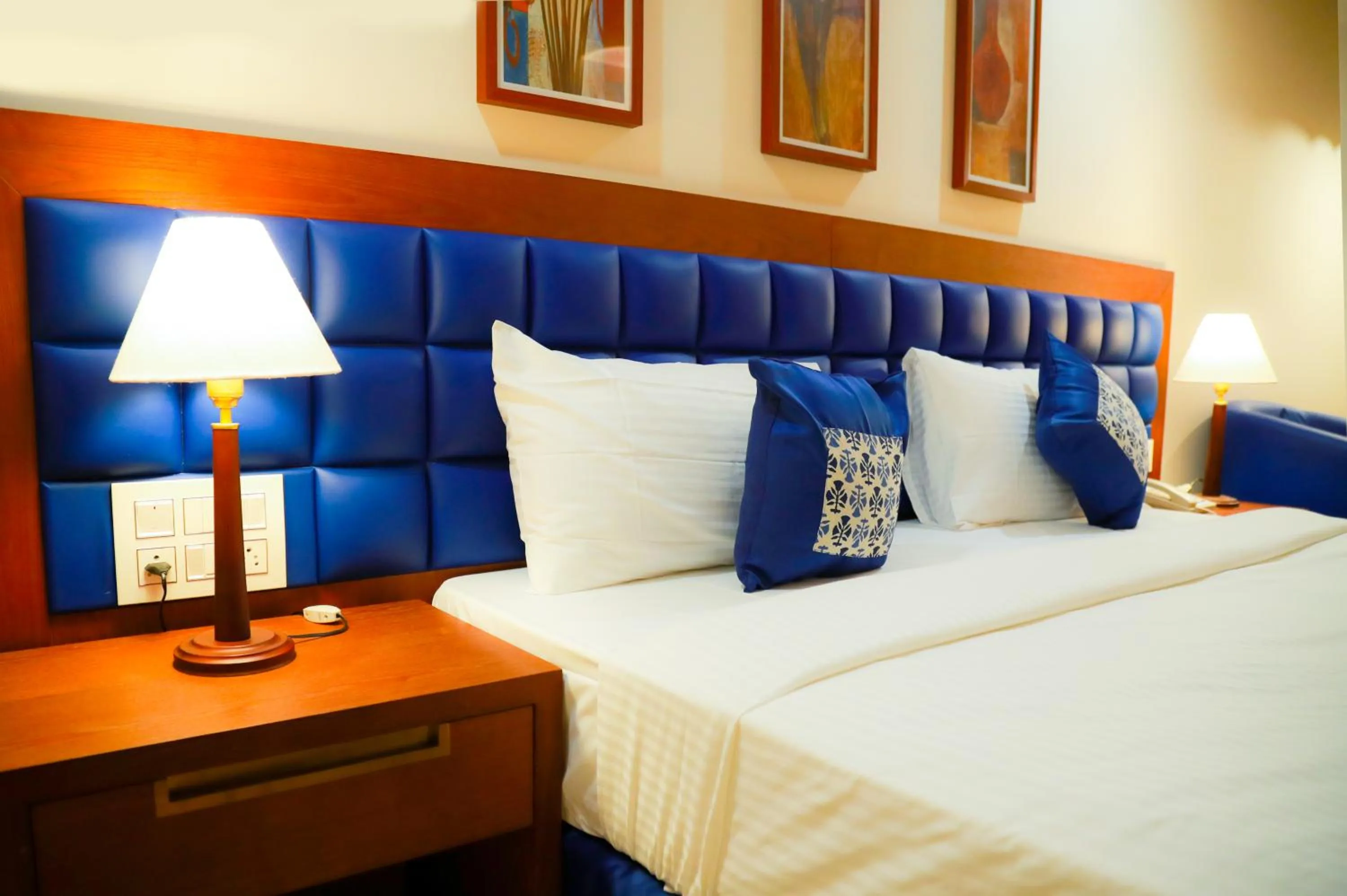 Bed in The Times Hotel