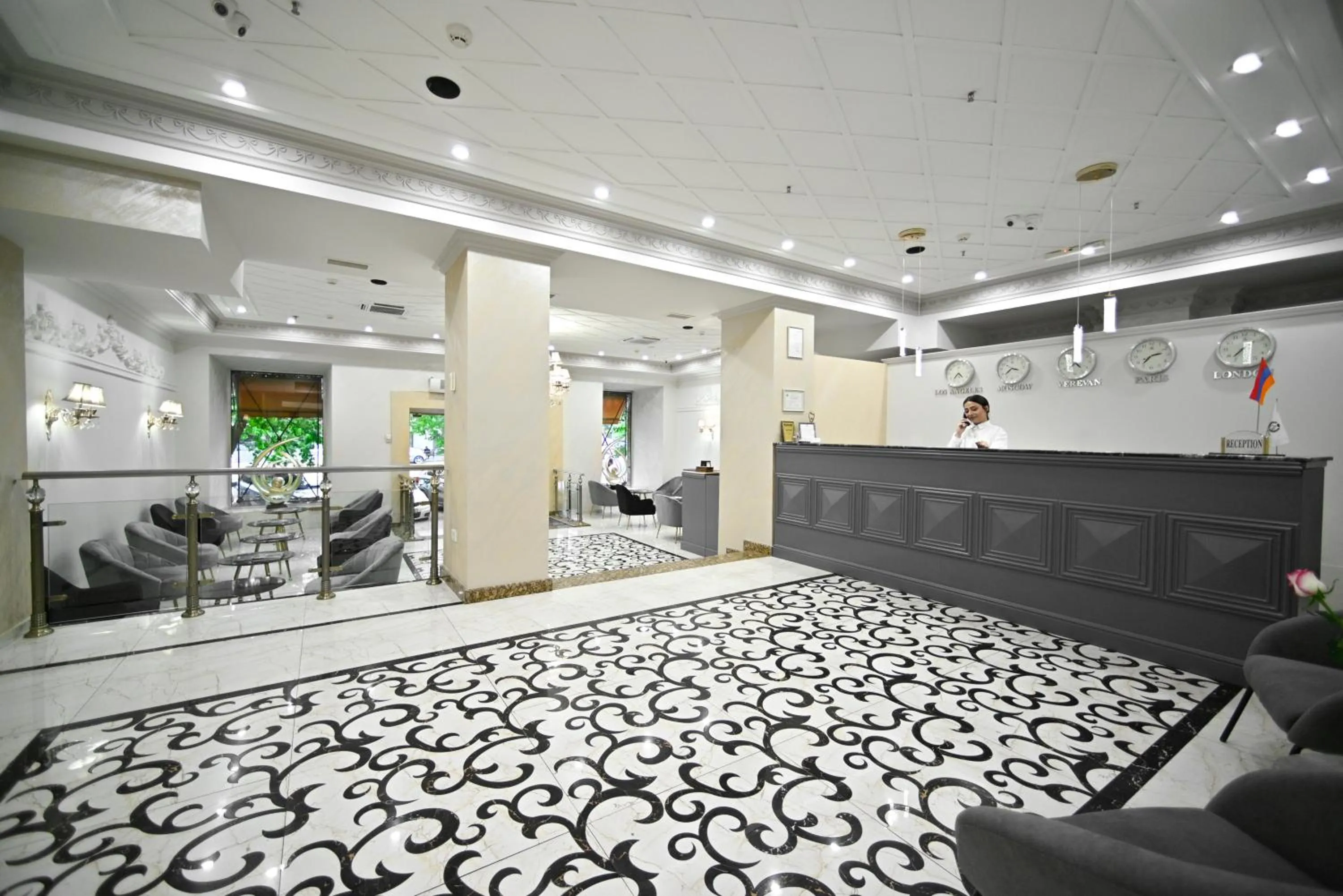Lobby or reception in Imperial Palace Hotel Yerevan